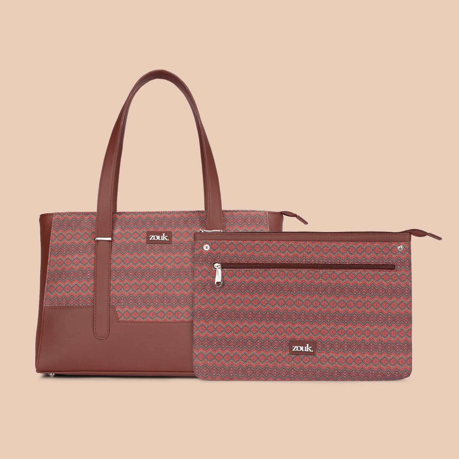 Zouk Gwalior Twill Maya Multitasker ToteĀ Bag - Image 4