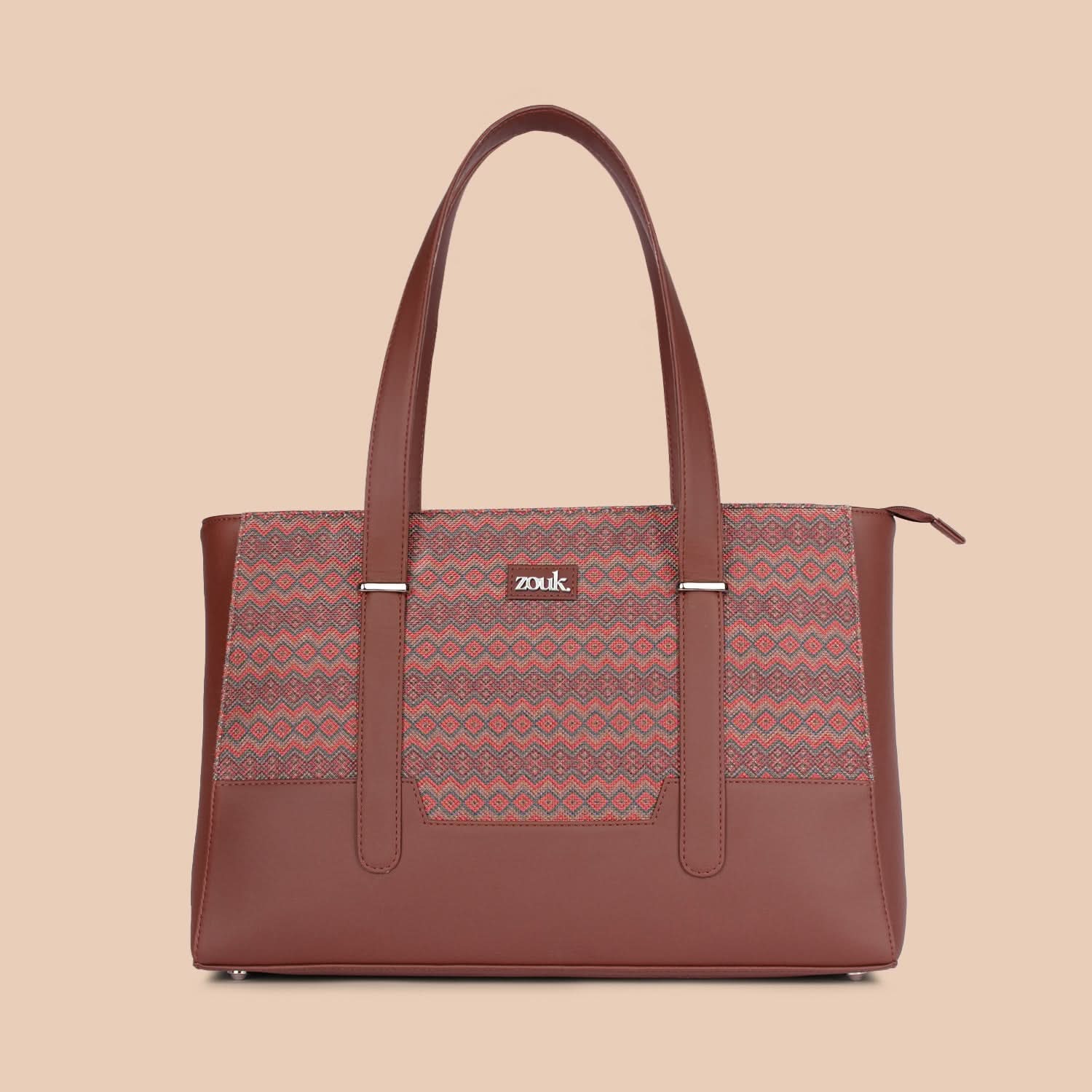 Zouk Gwalior Twill Maya Multitasker ToteĀ Bag - Image 5