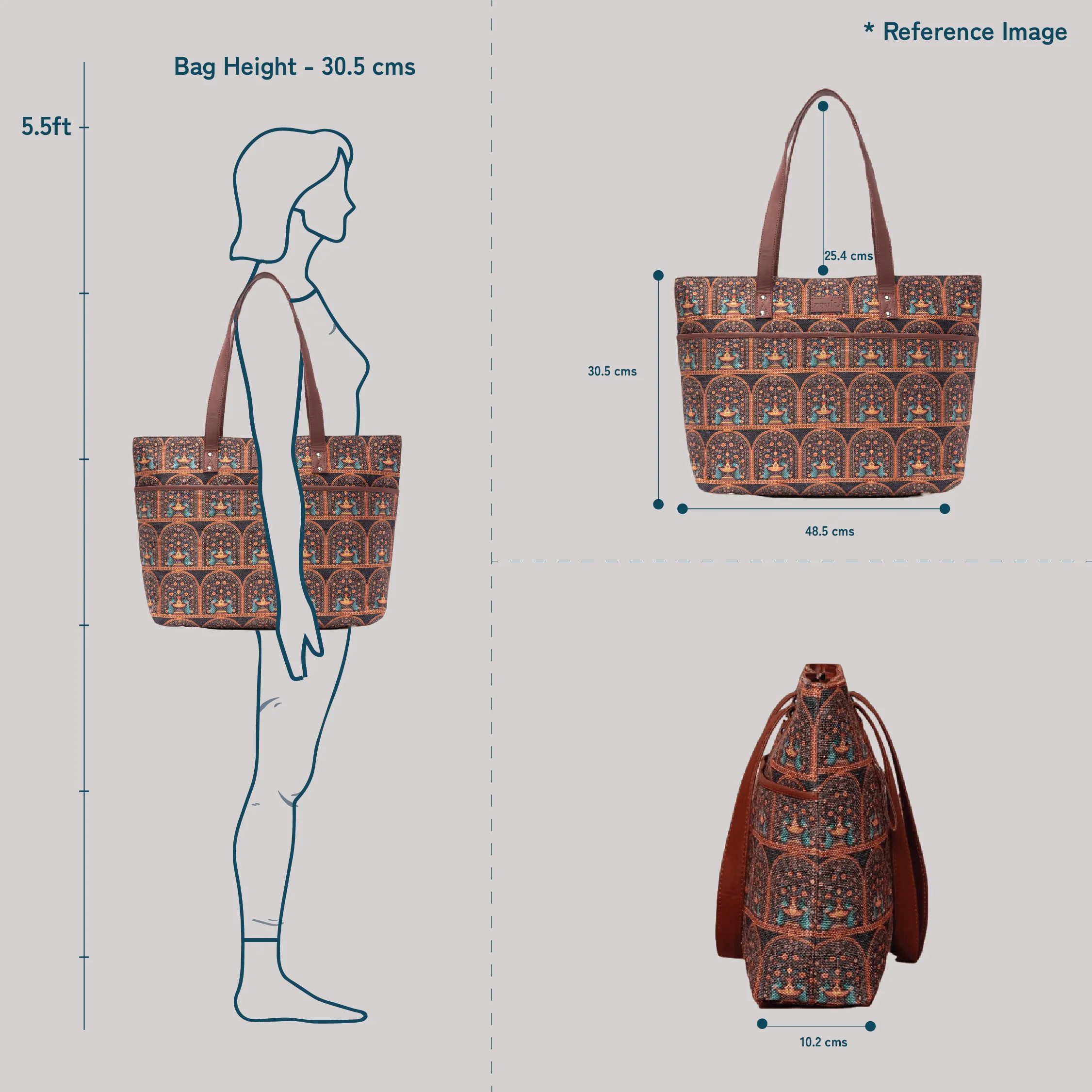 Gwalior Weaves Tote Bag - Image 5