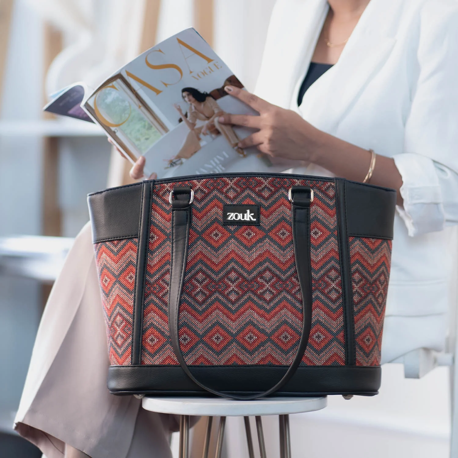 Gwalior Weaves Classic Commute Office Bag - Image 2