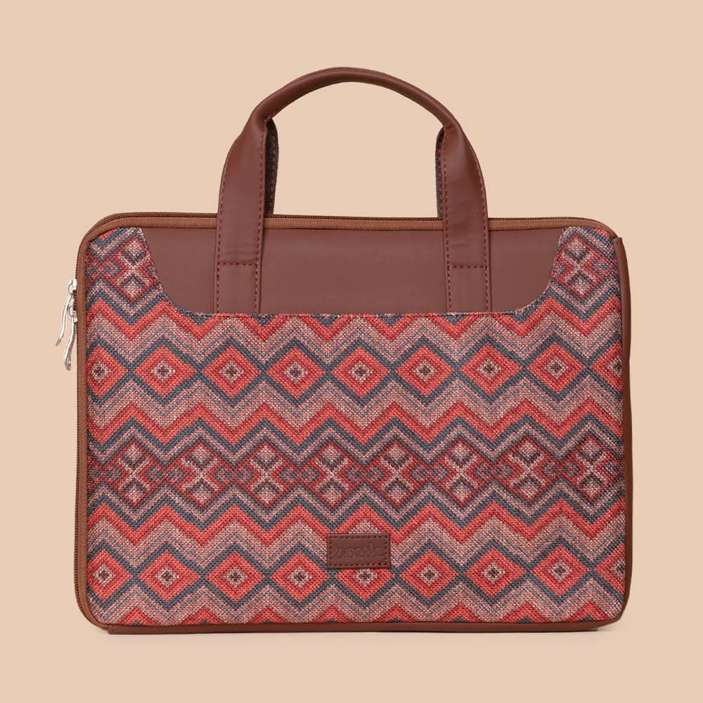 Gwalior Weaves L-Zippered Laptop Sleeve - Image 2