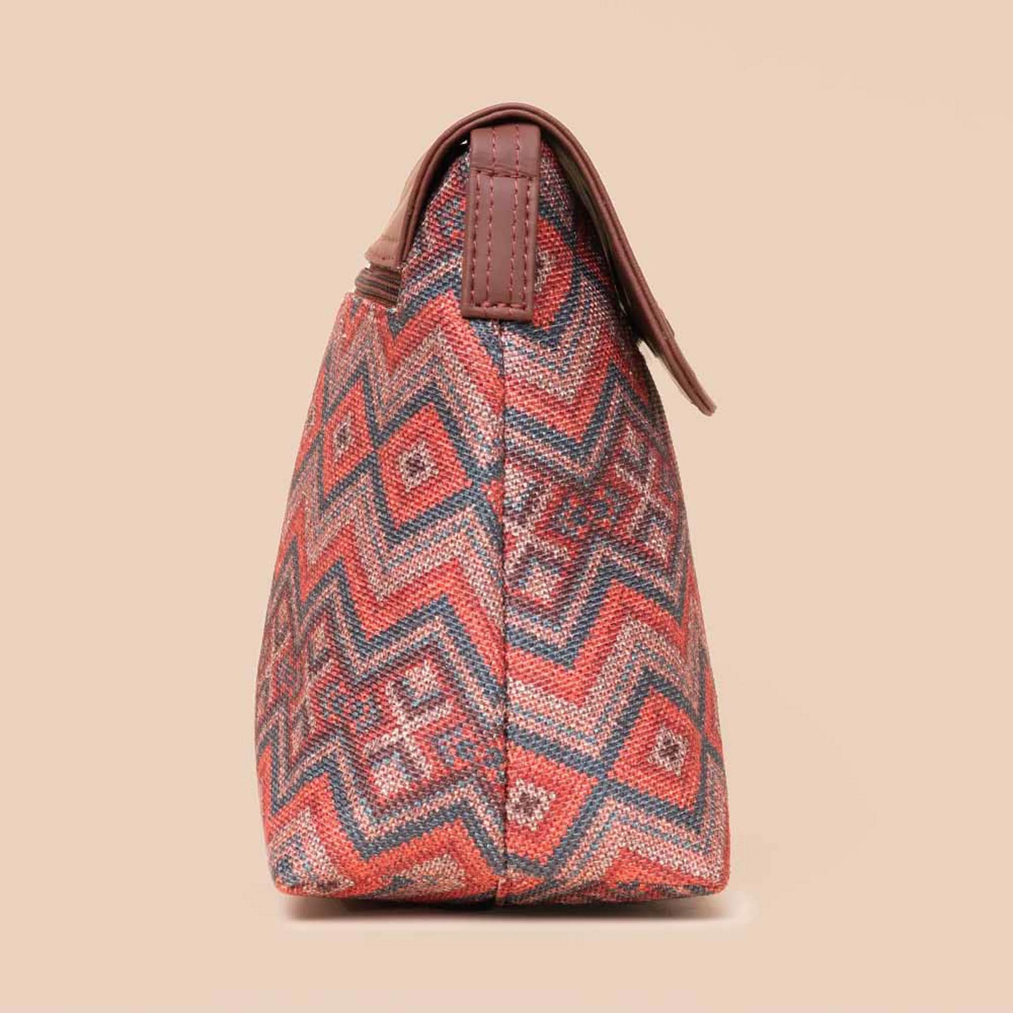 Gwalior Weaves - Luna Handbag & Flap Sling Bag Combo - Image 8