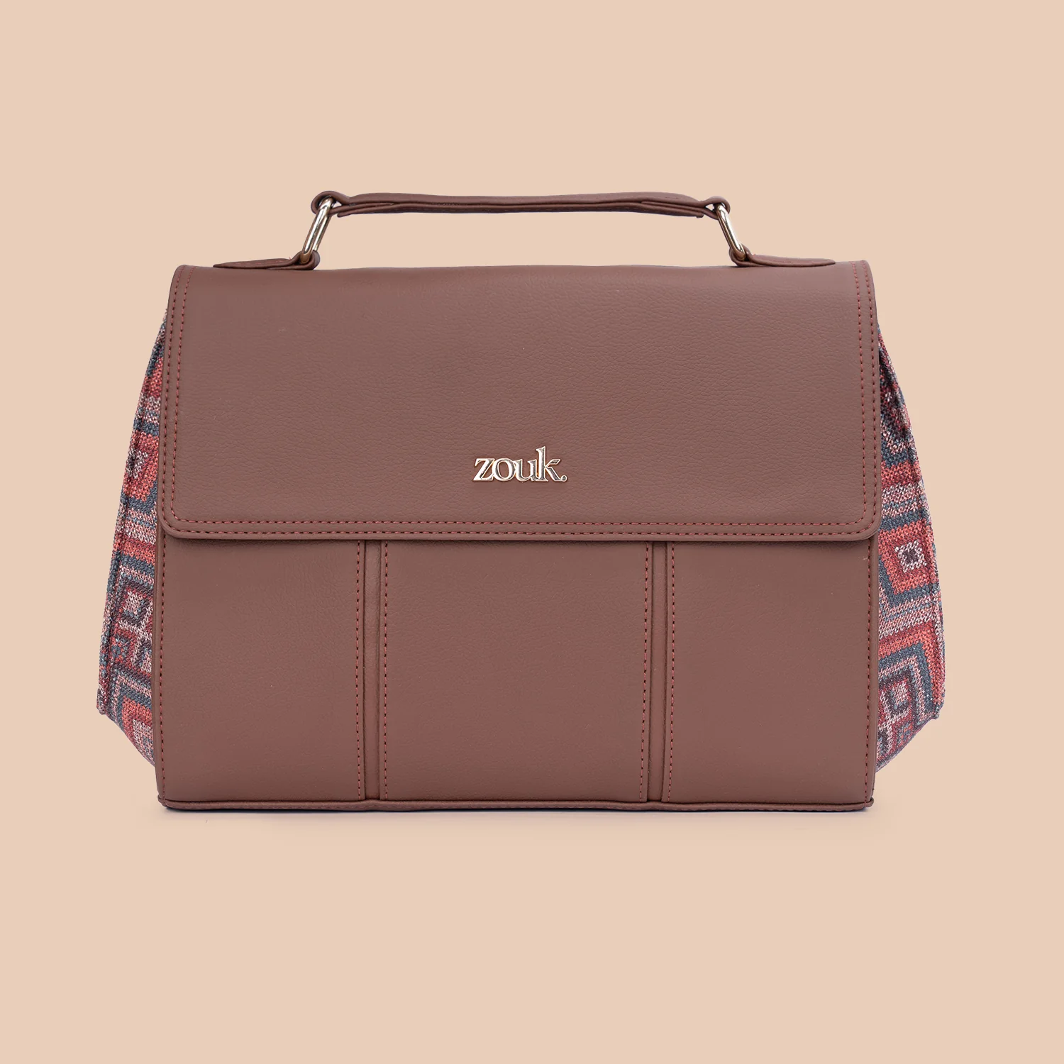 Rhea Kapoor Satchel Bag - Gwalior Weaves - Image 3