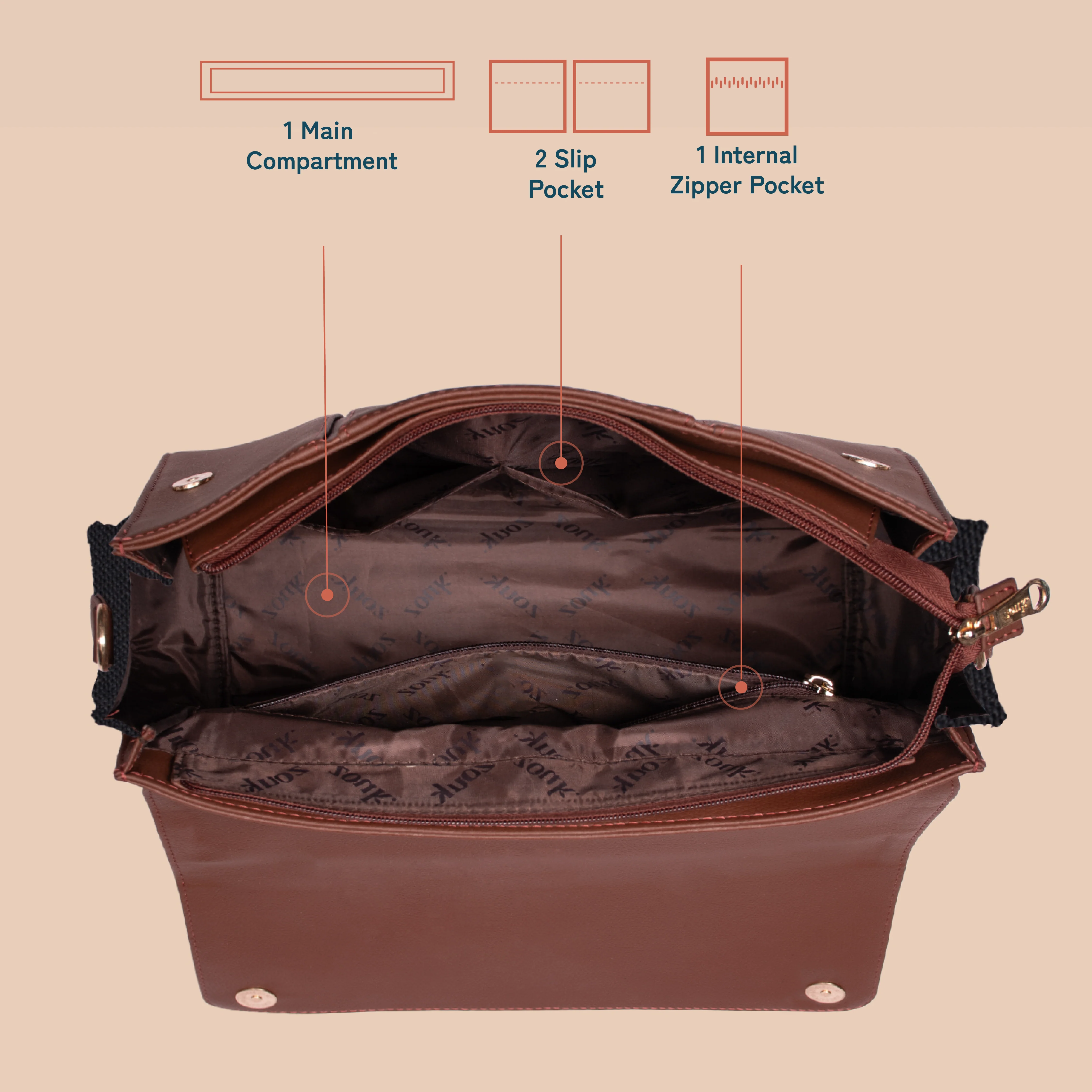 Rhea Kapoor Satchel Bag - Gwalior Weaves - Image 7