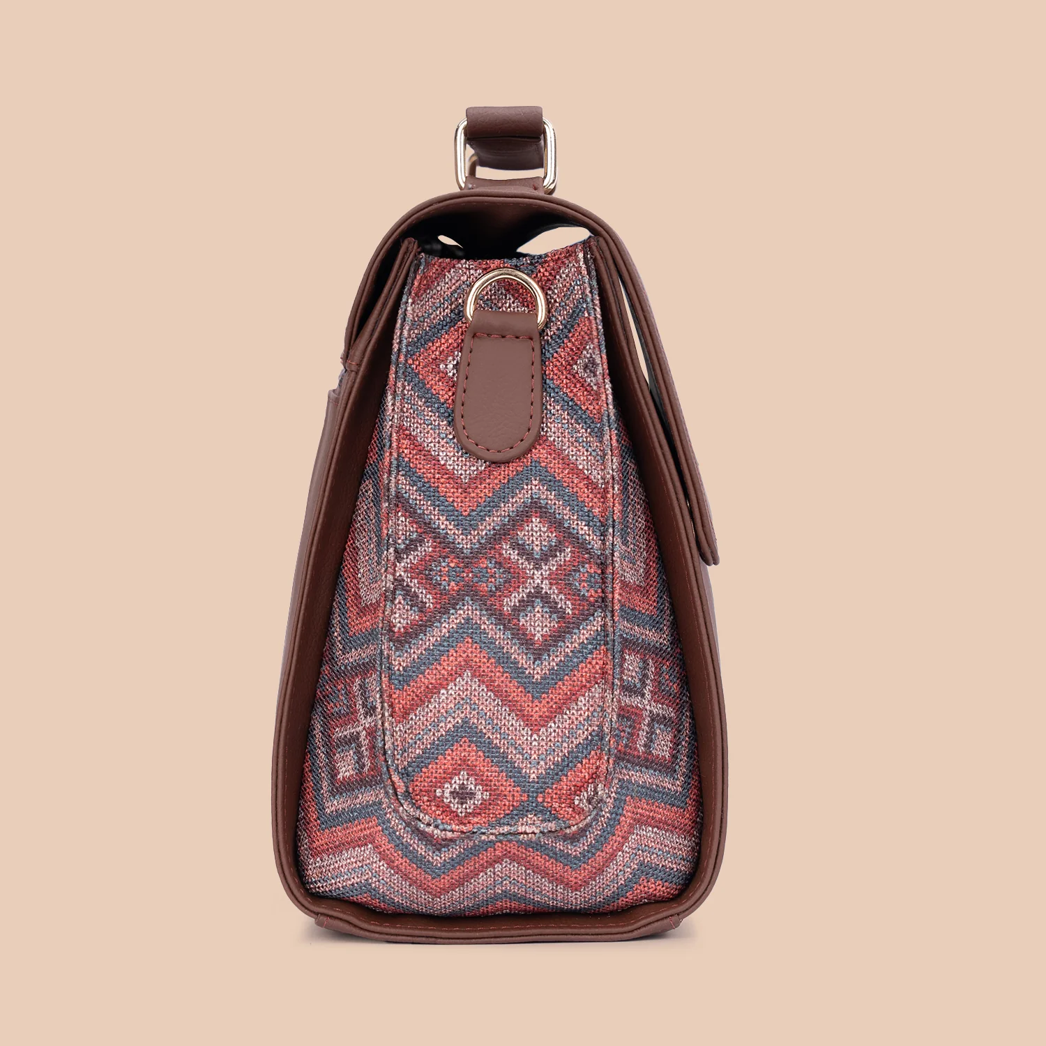 Rhea Kapoor Satchel Bag - Gwalior Weaves - Image 8