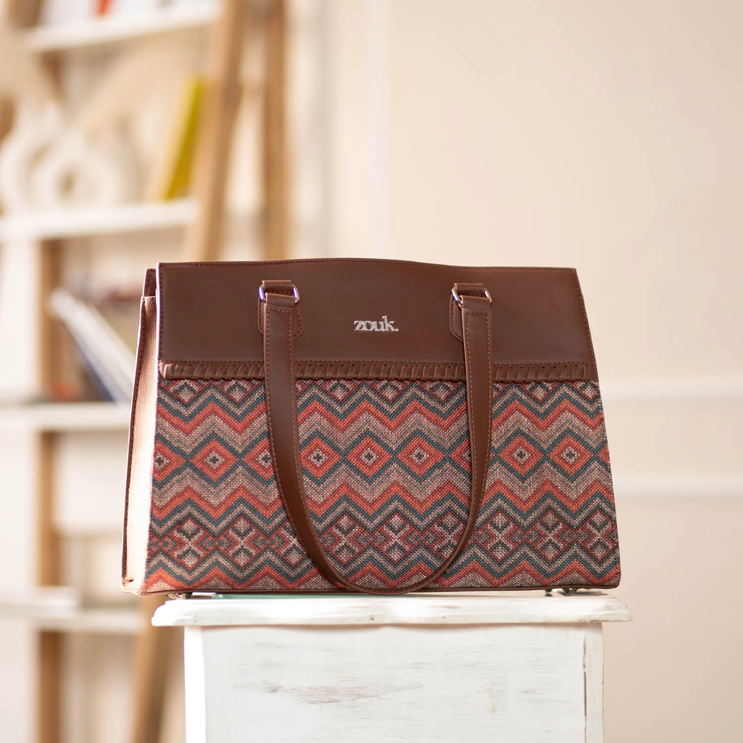 Gwalior Weaves Statement Business Bag - Image 2