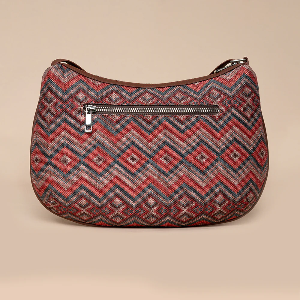 Gwalior Weaves Structured Shoulder Bag - Image 3