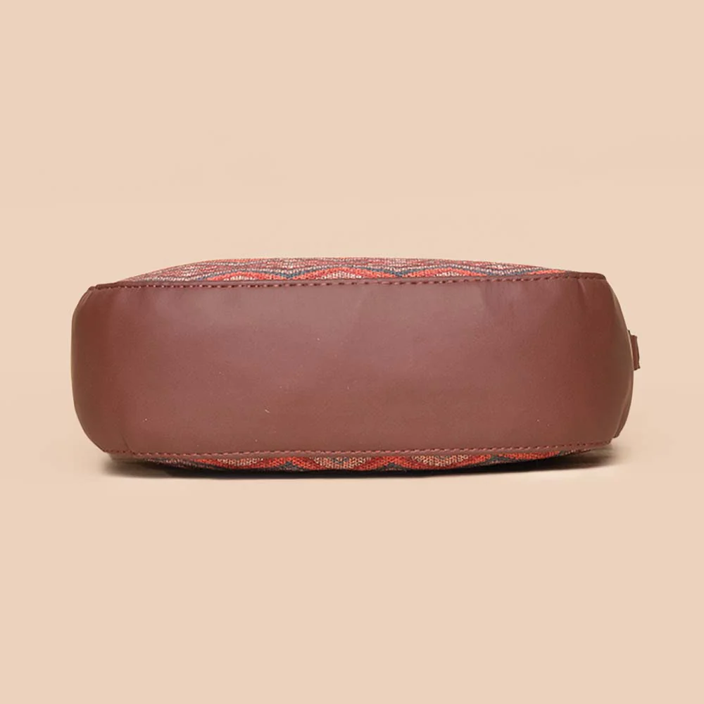 Gwalior Weaves U-Shaped Sling Bag - Image 7