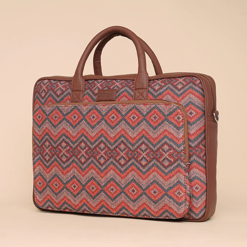 Gwalior Weaves Unisex Laptop Bag - Image 4