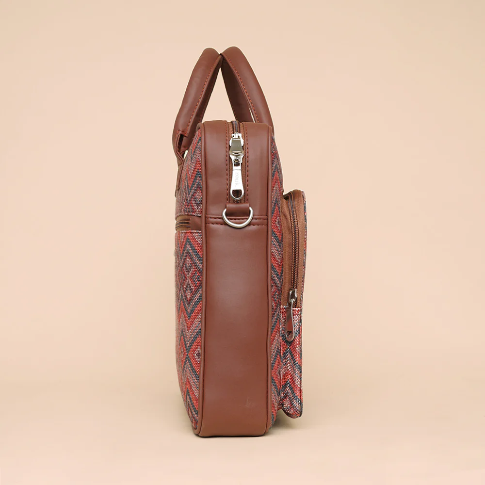 Gwalior Weaves Unisex Laptop Bag - Image 6