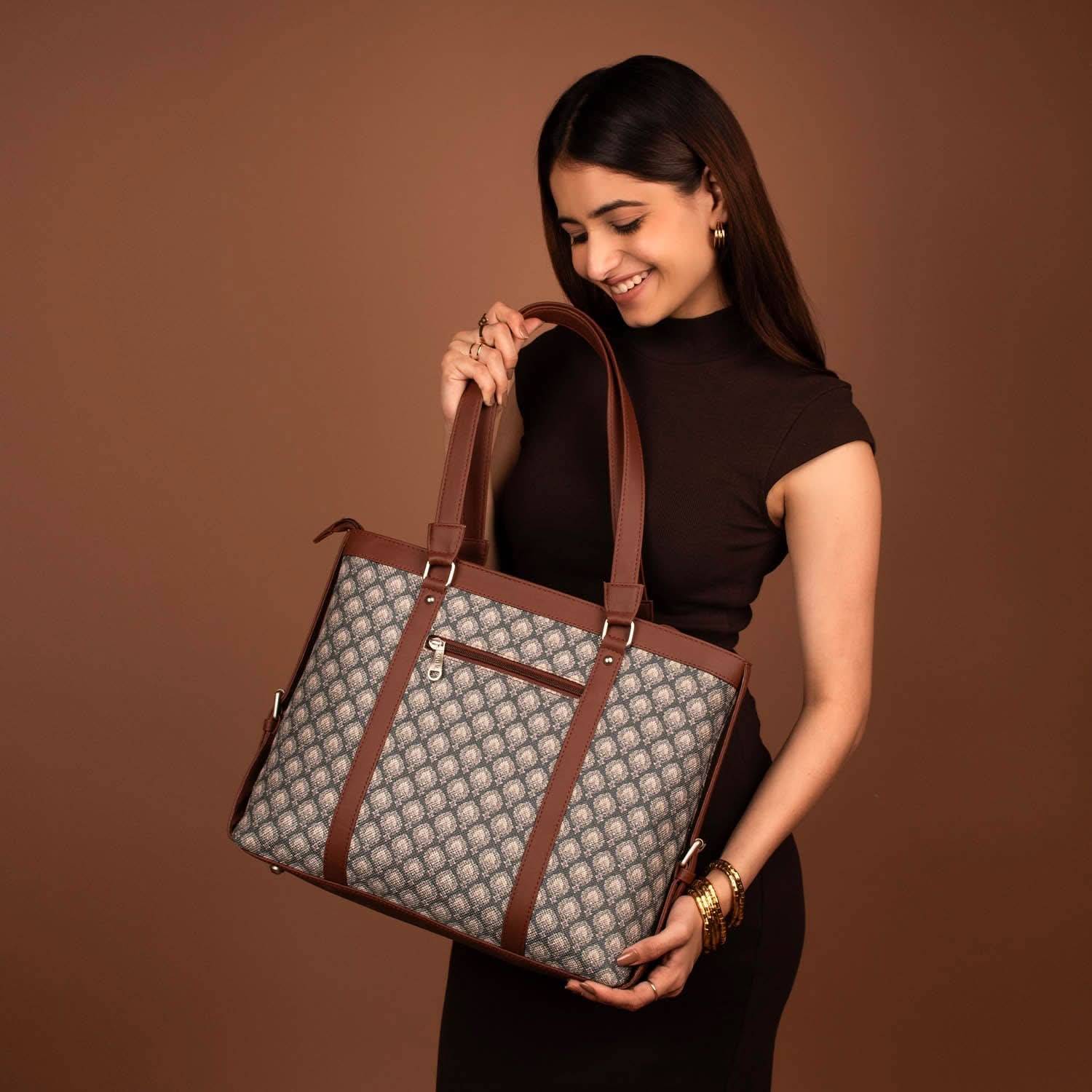 Hampi Sculpt Women's Office Bag - Image 10