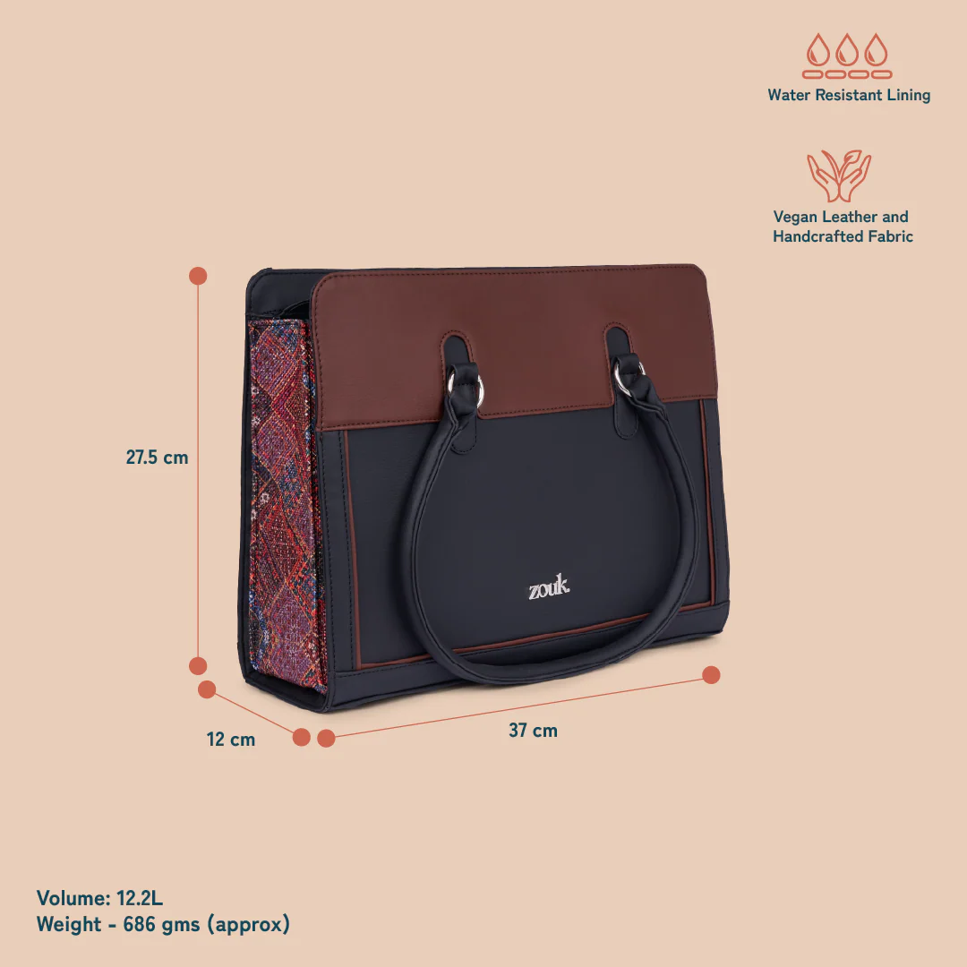 Hannah Office Bag - Bhuj Rabari - Image 6
