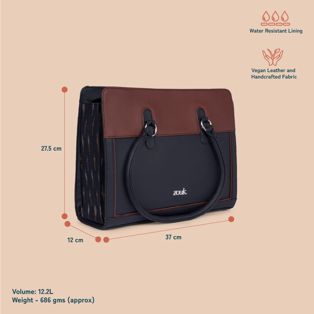 Hannah Office Bag - Ikat GreRe - Image 5