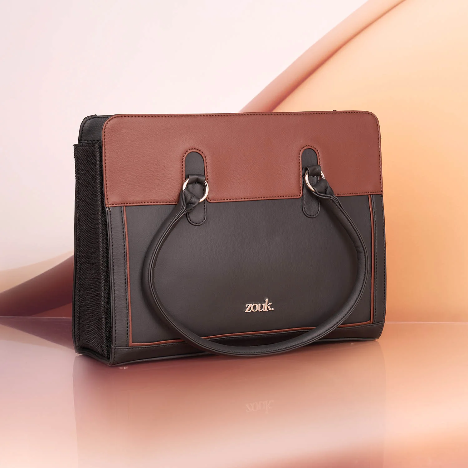 Hannah Office Bag - Jet Black - Image 2