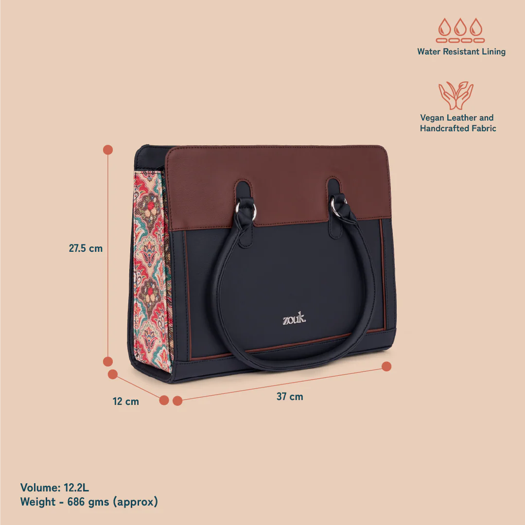Hannah Office Bag - Mughal Art Multicolor - Image 5