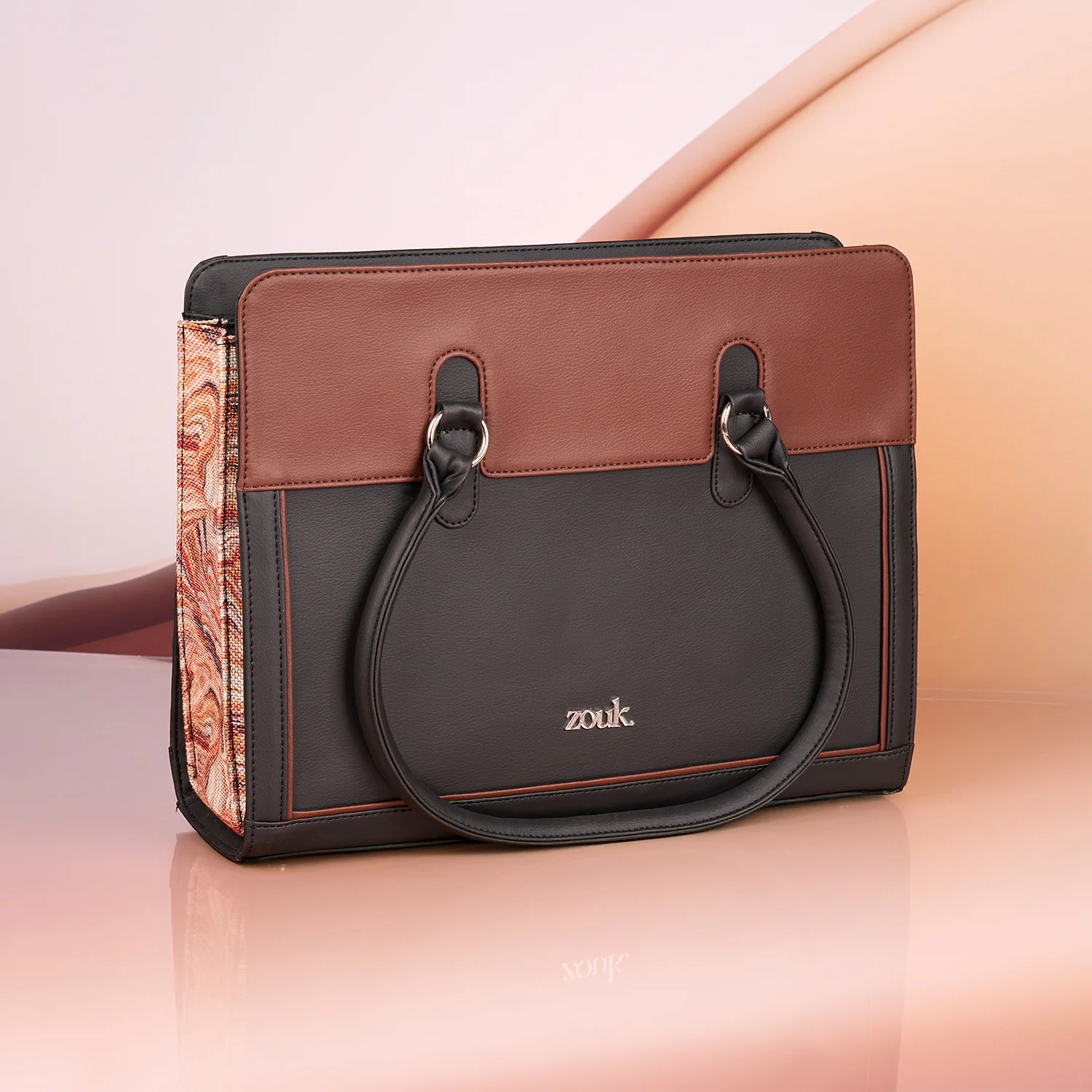 Hannah Office Bag - Nicobar Coral - Image 2