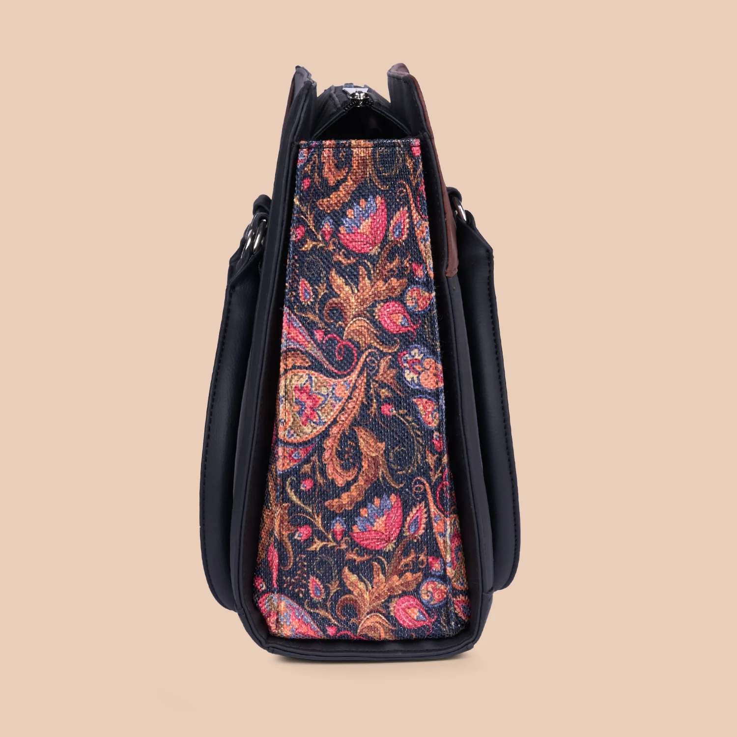Hannah Office Bag - Paisley Print - Image 9