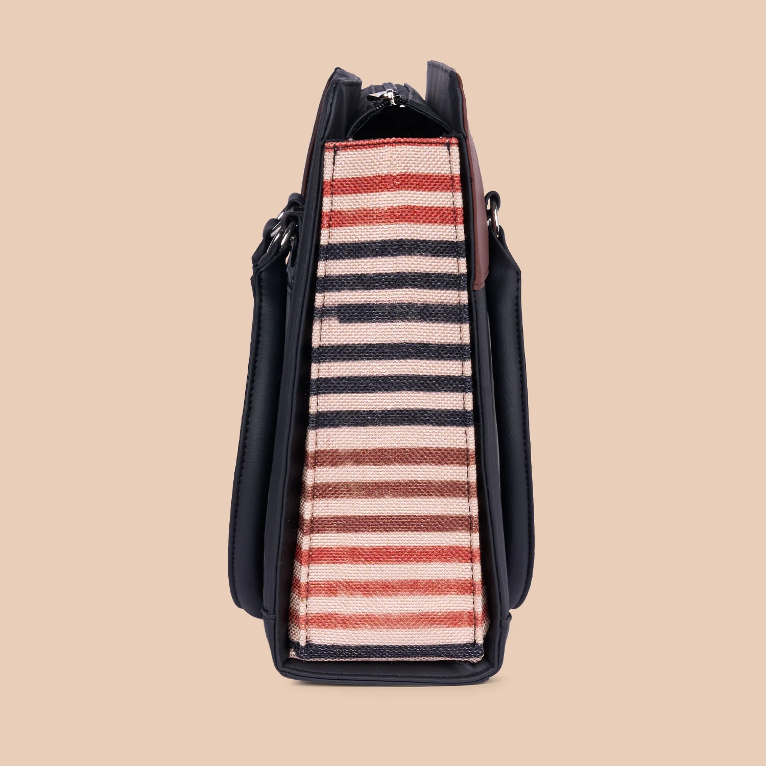 Hannah Office Bag - Qutub Stripes - Image 9