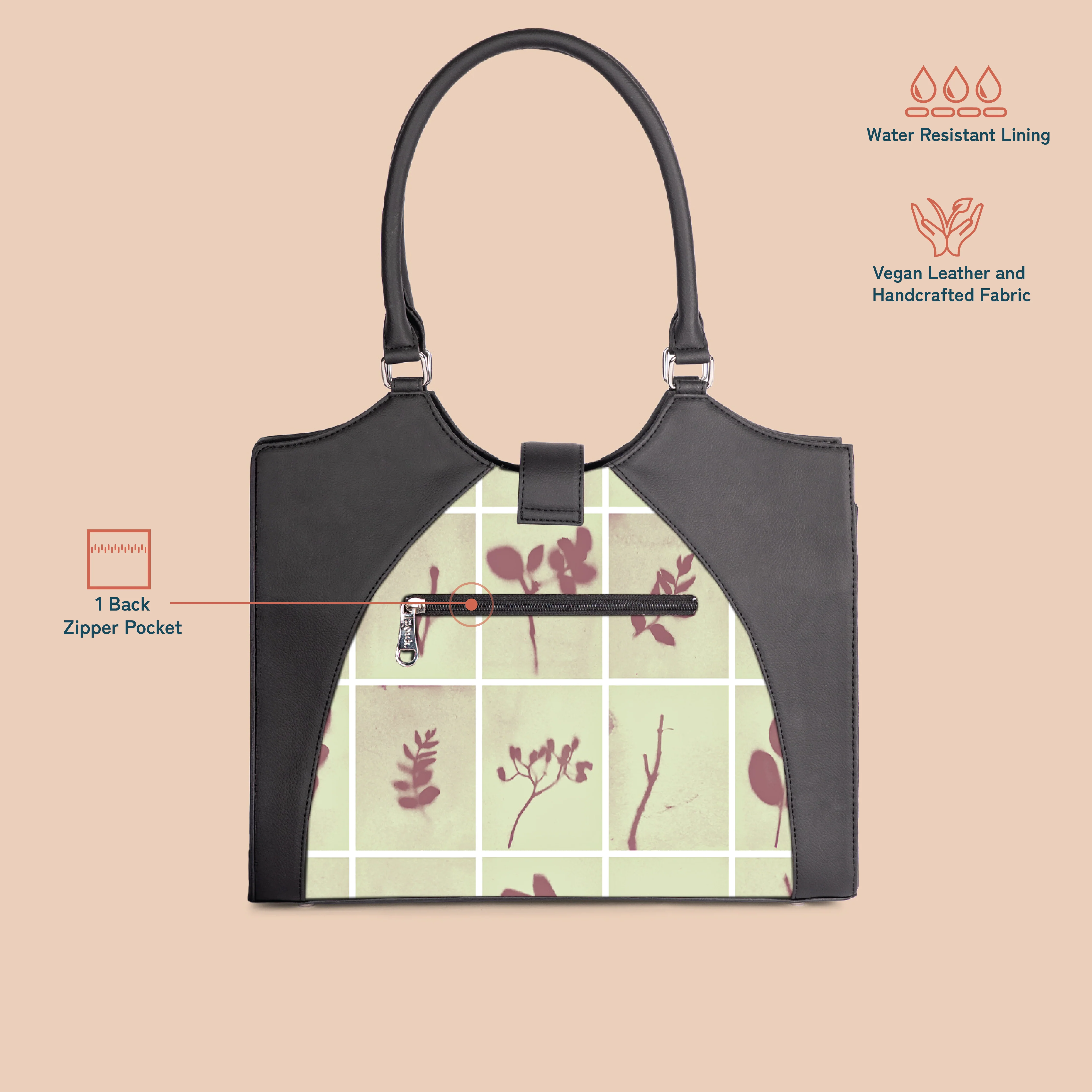 Harriet Office Bag - Auroville Amethyst - Image 3