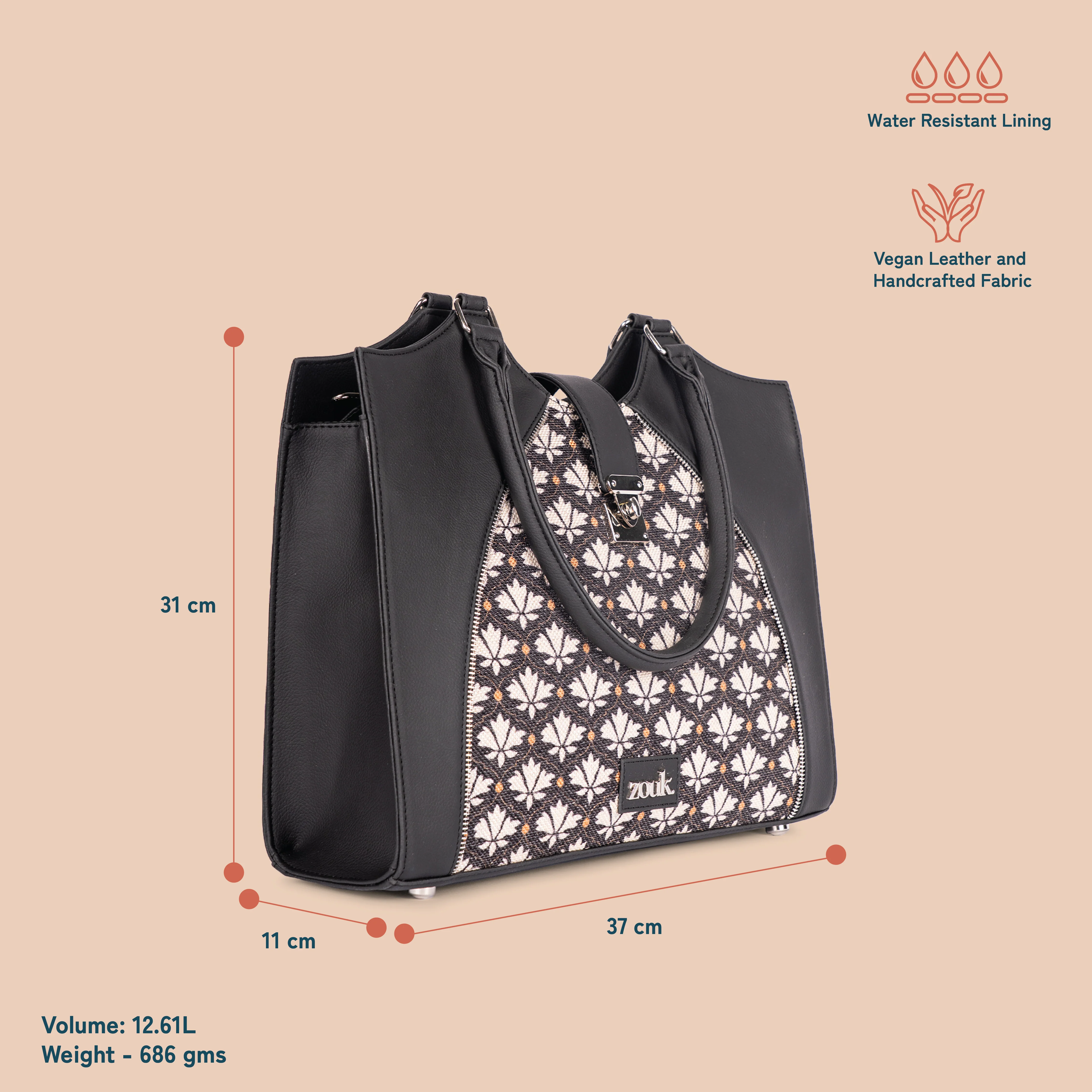 Harriet Office Bag - Bidri Kaiser - Image 5