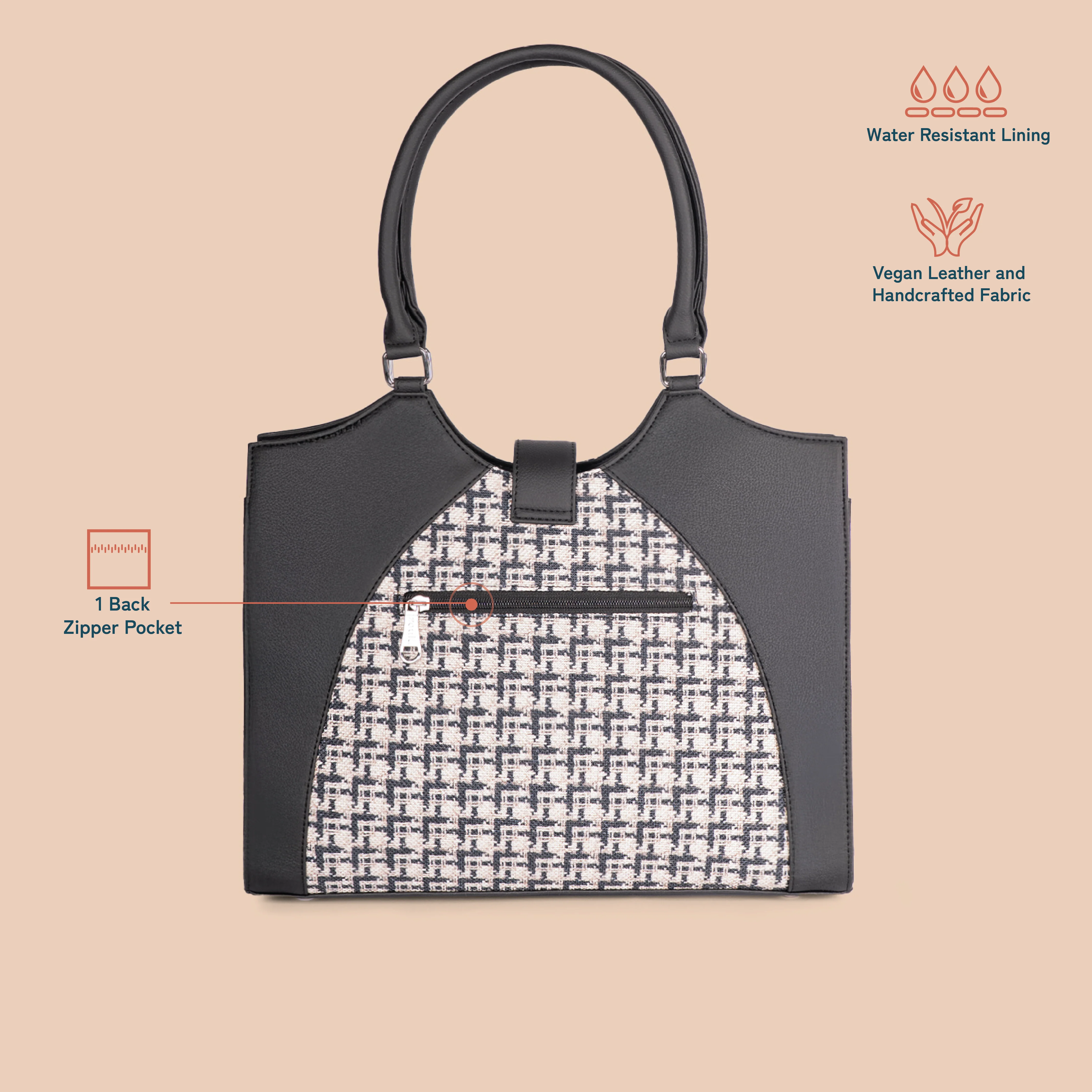 Harriet Office Bag - Carter checks - Image 4