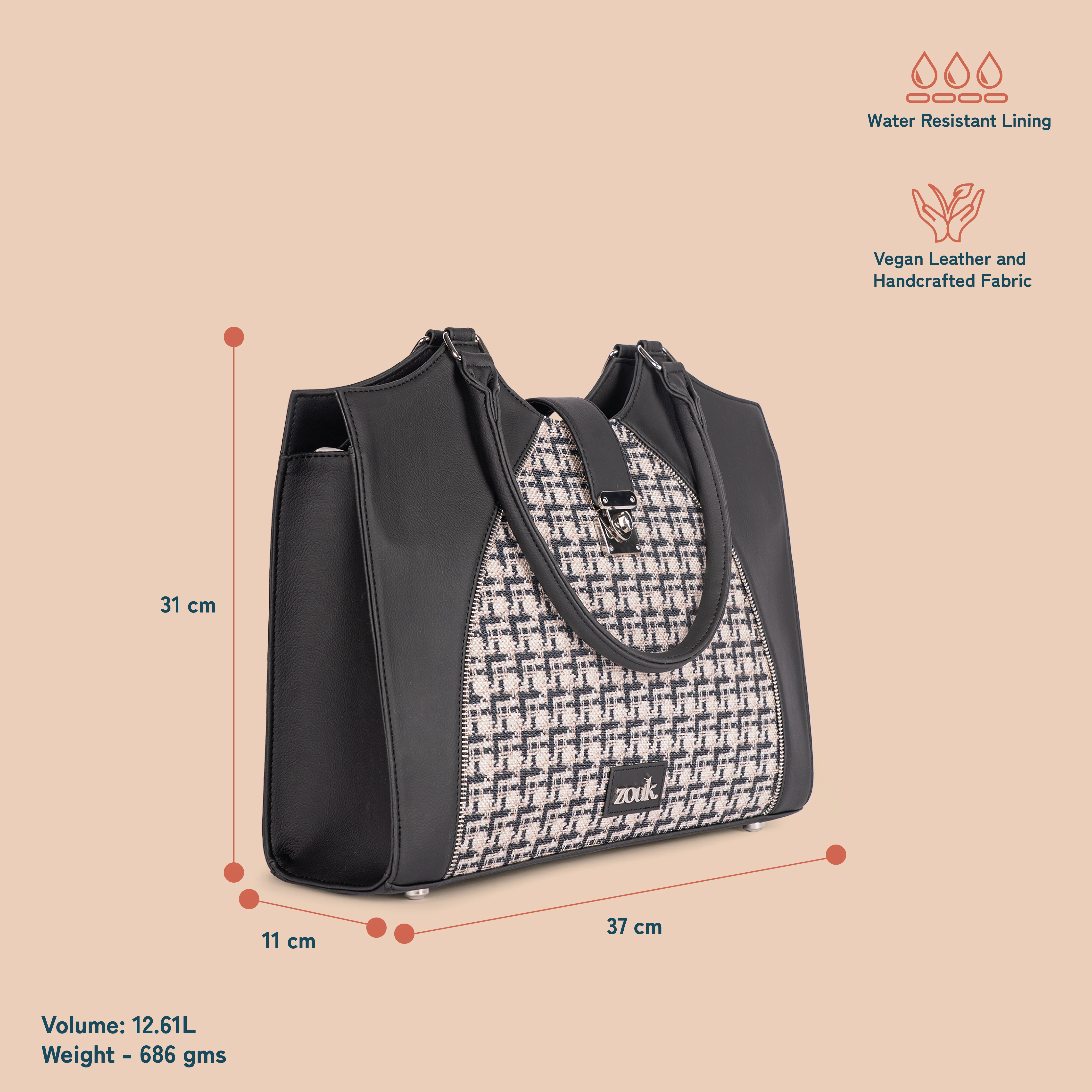 Harriet Office Bag - Carter checks - Image 5