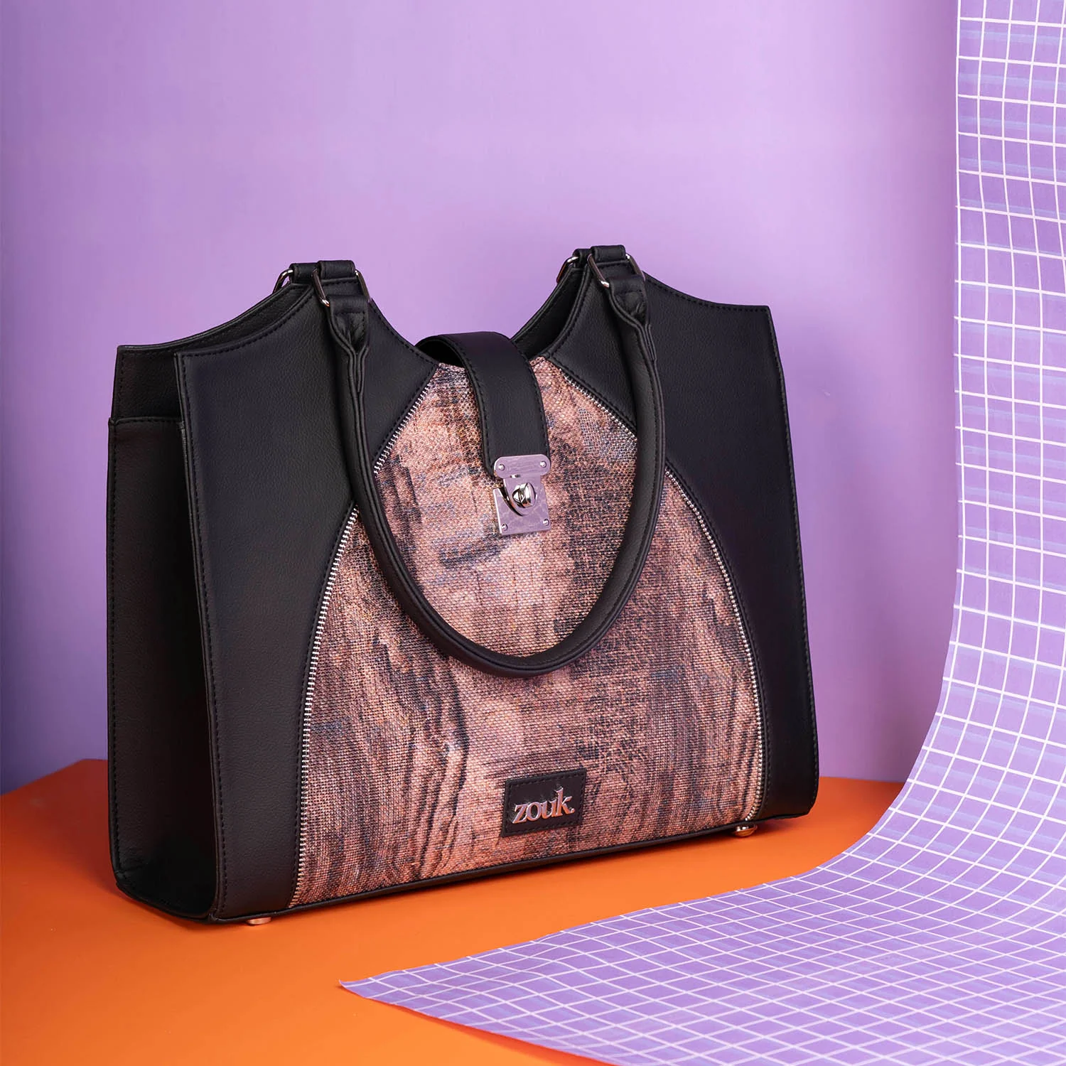 Harriet Office Bag - Ladakh Impasto