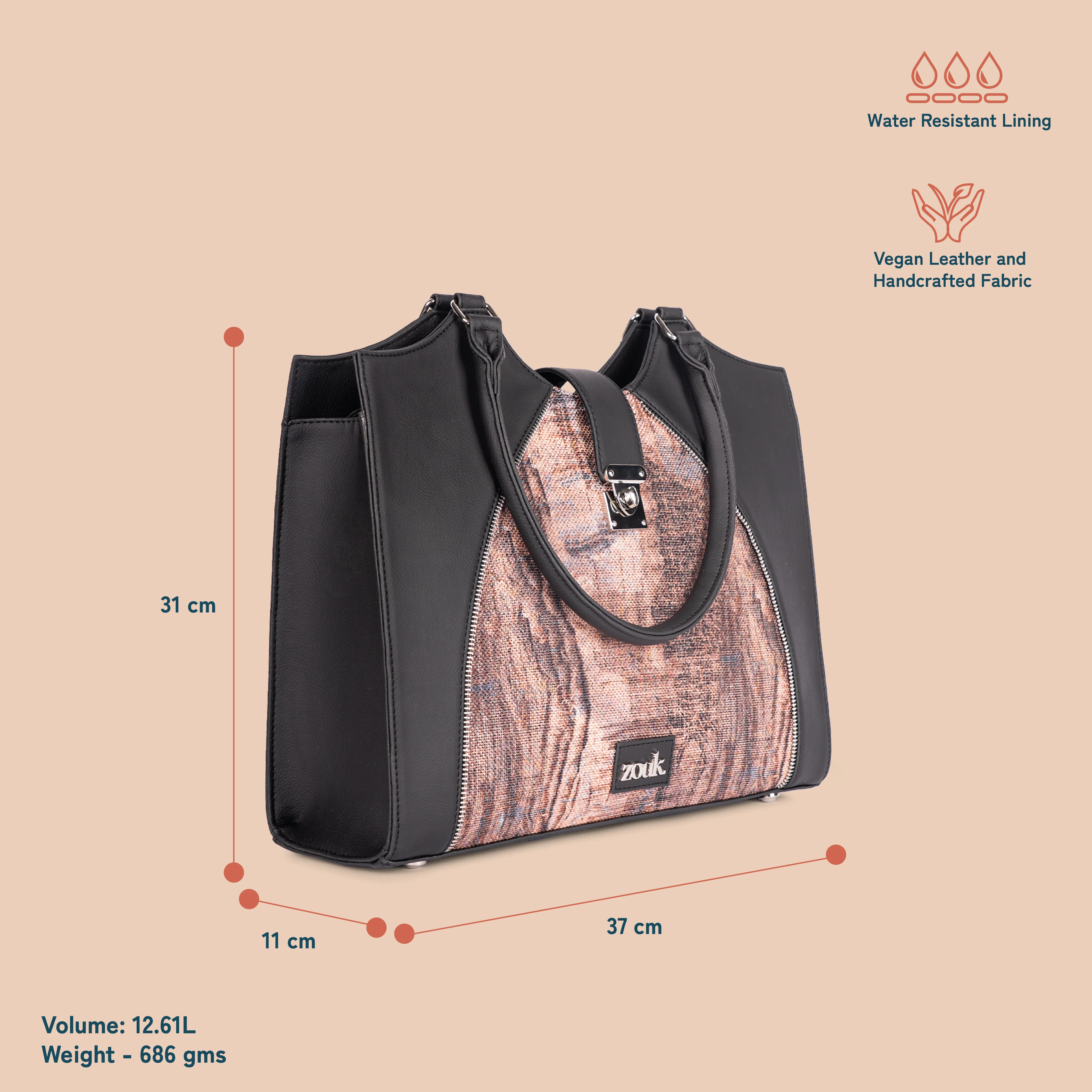 Harriet Office Bag - Ladakh Impasto - Image 4