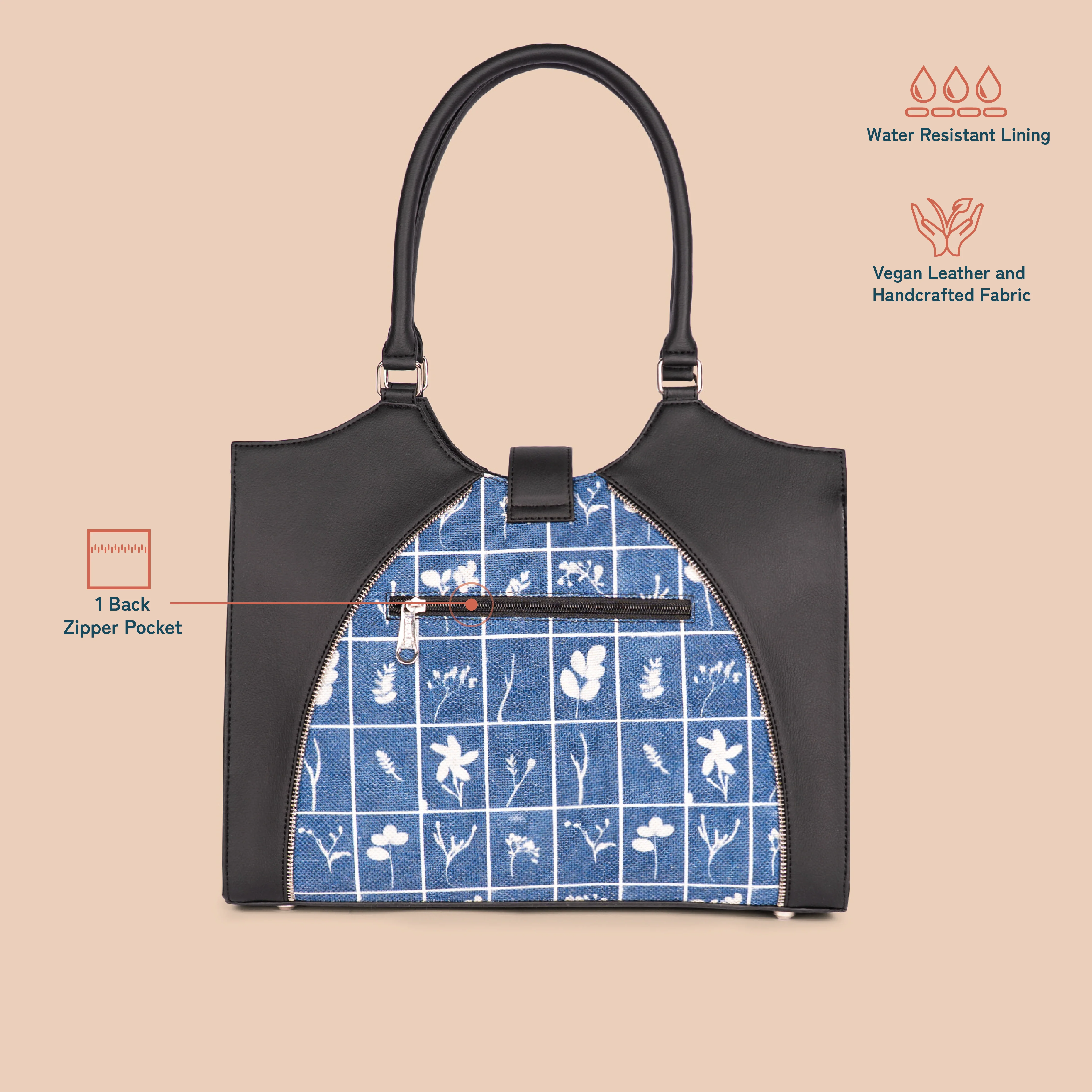 Harriet Office Bag - Lakshadweep Azure - Image 5