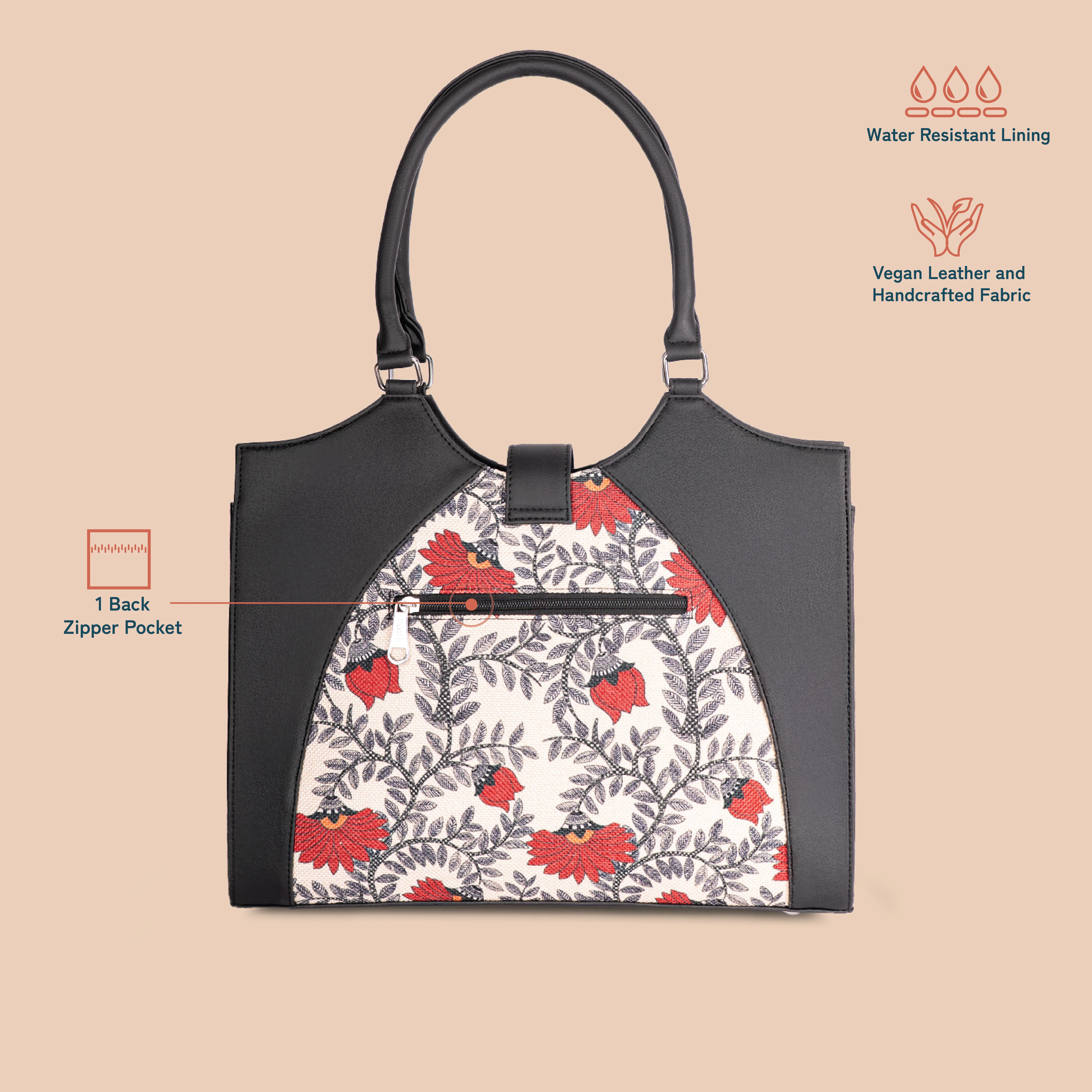 Harriet Office Bag - Nawabi Couture - Image 3