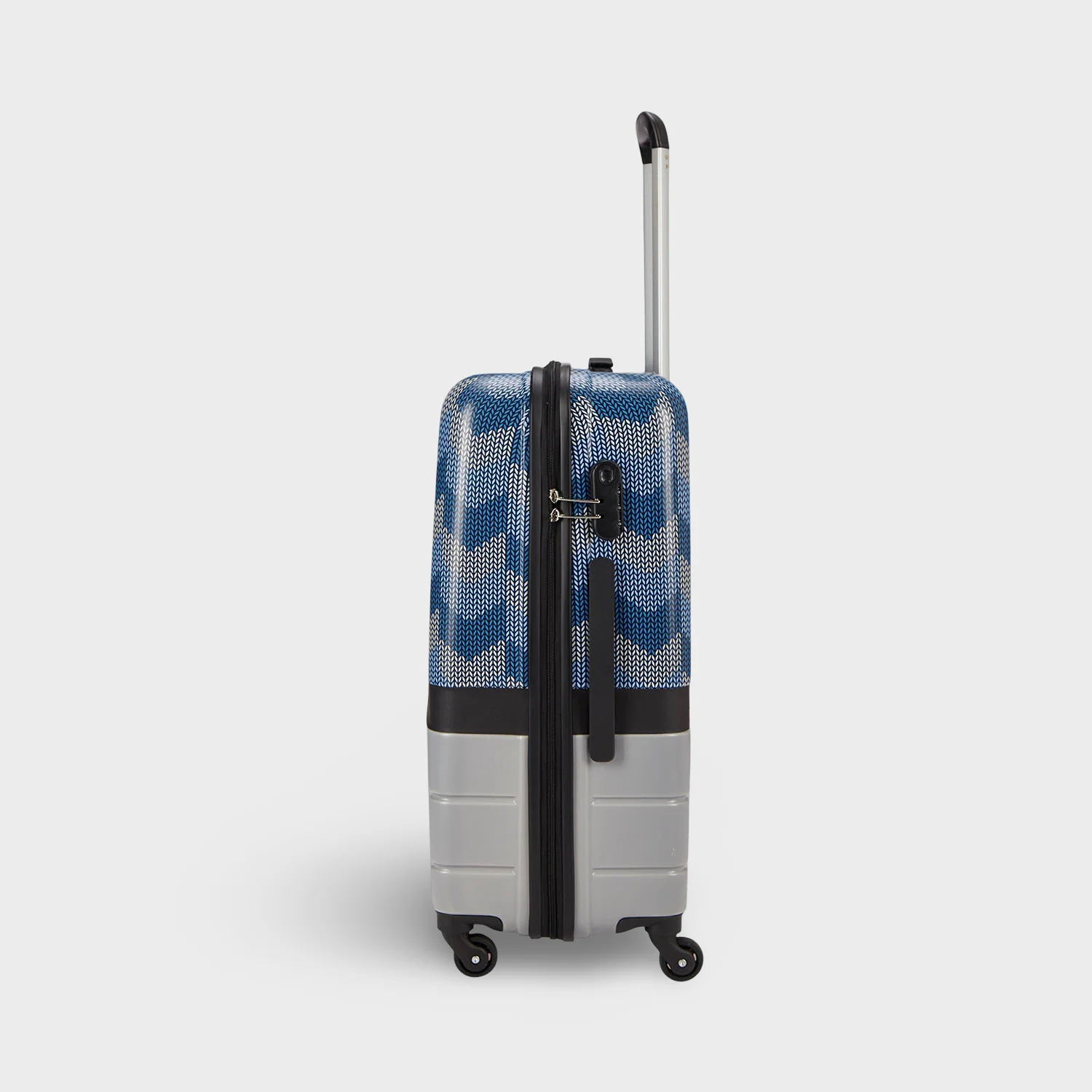 Himachal Chevron Grey Raahi Trolley Bag Combo - Image 6