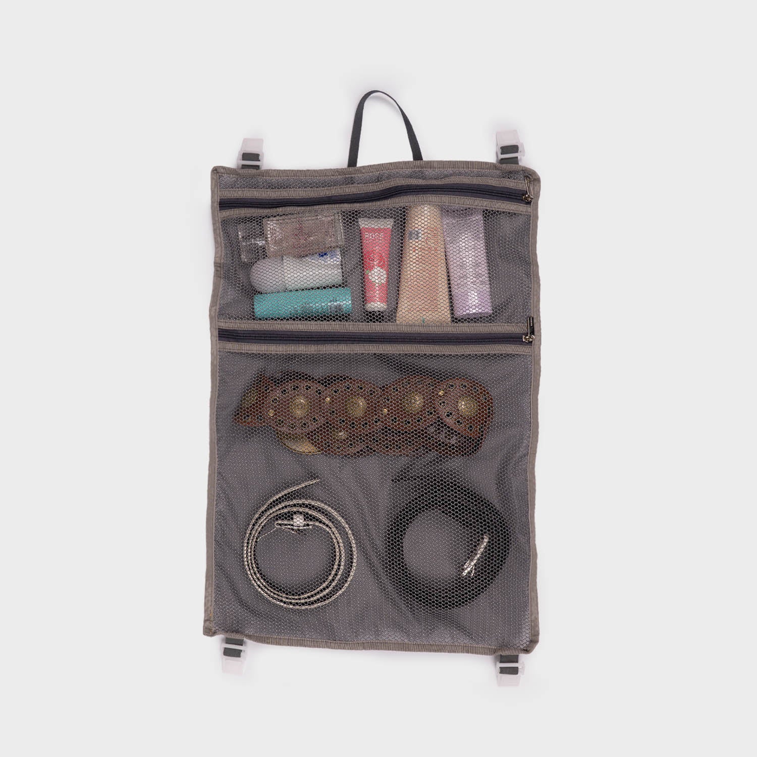 Himachal Chevron Grey Raahi Trolley Bag (Medium) - Image 3