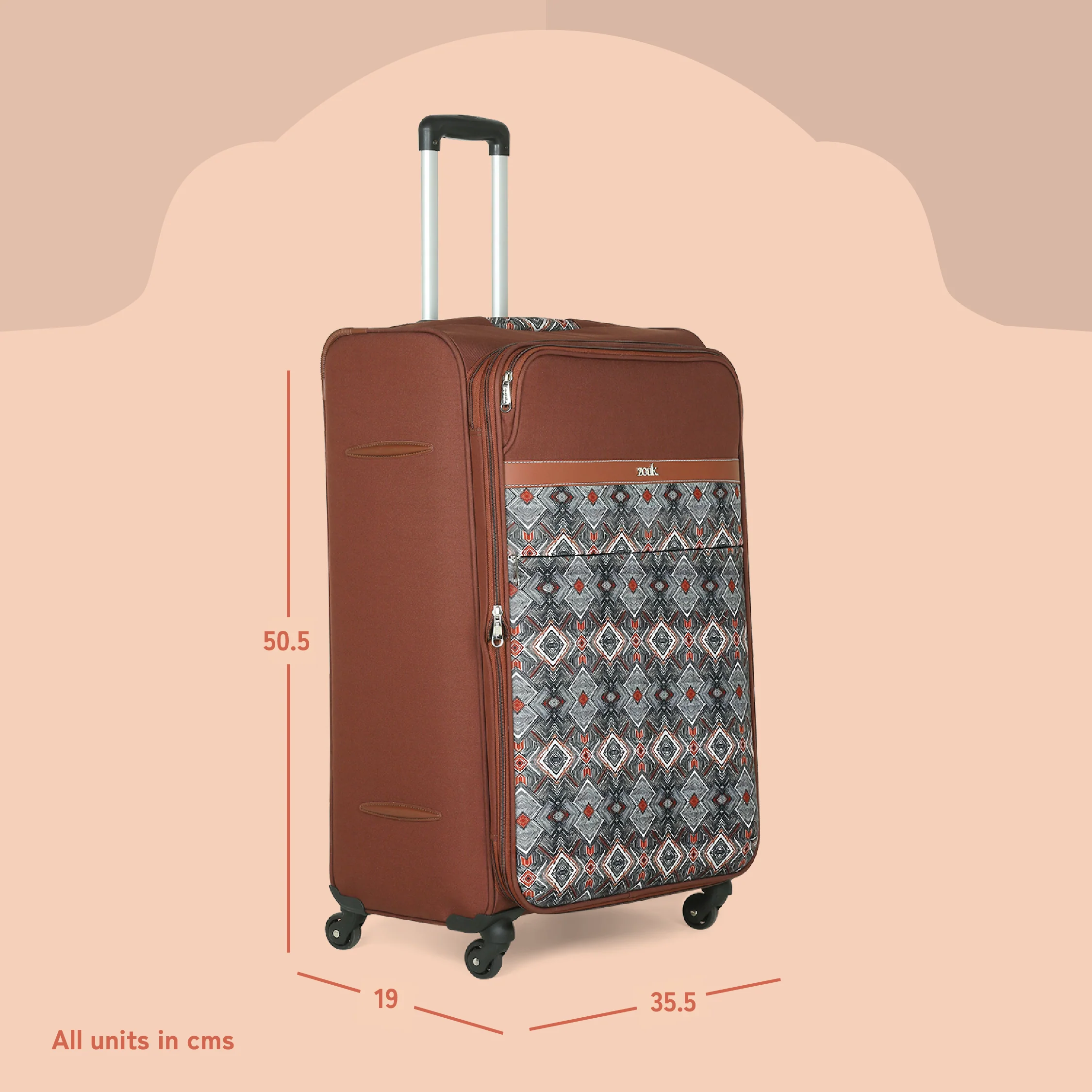 Himalayan Trails Avasa Trolley Bag (Cabin) - Image 7