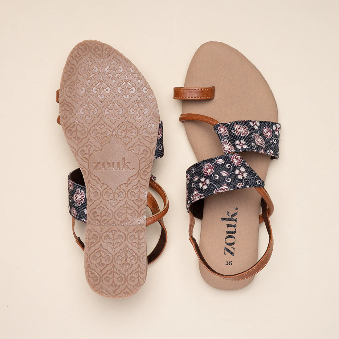 Hooghly Garden Z Toe Chappals - Image 2