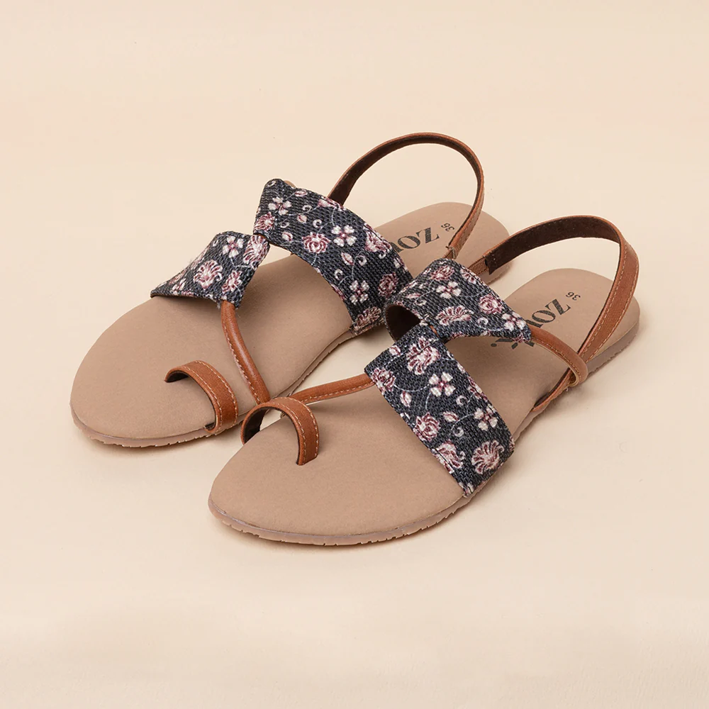 Hooghly Garden Z Toe Chappals - Image 4