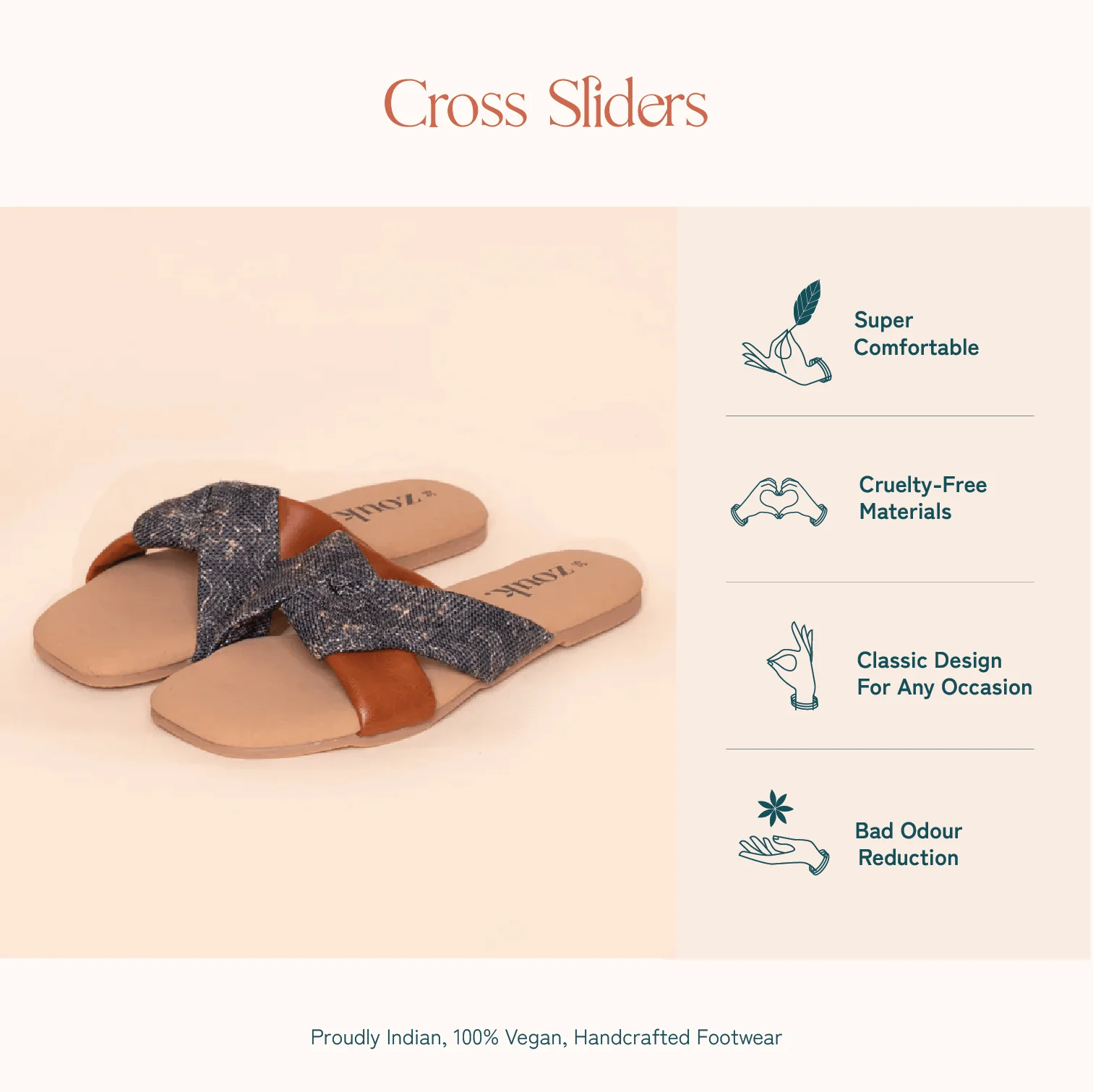 Hooghly Marine Cross Sliders - Image 10