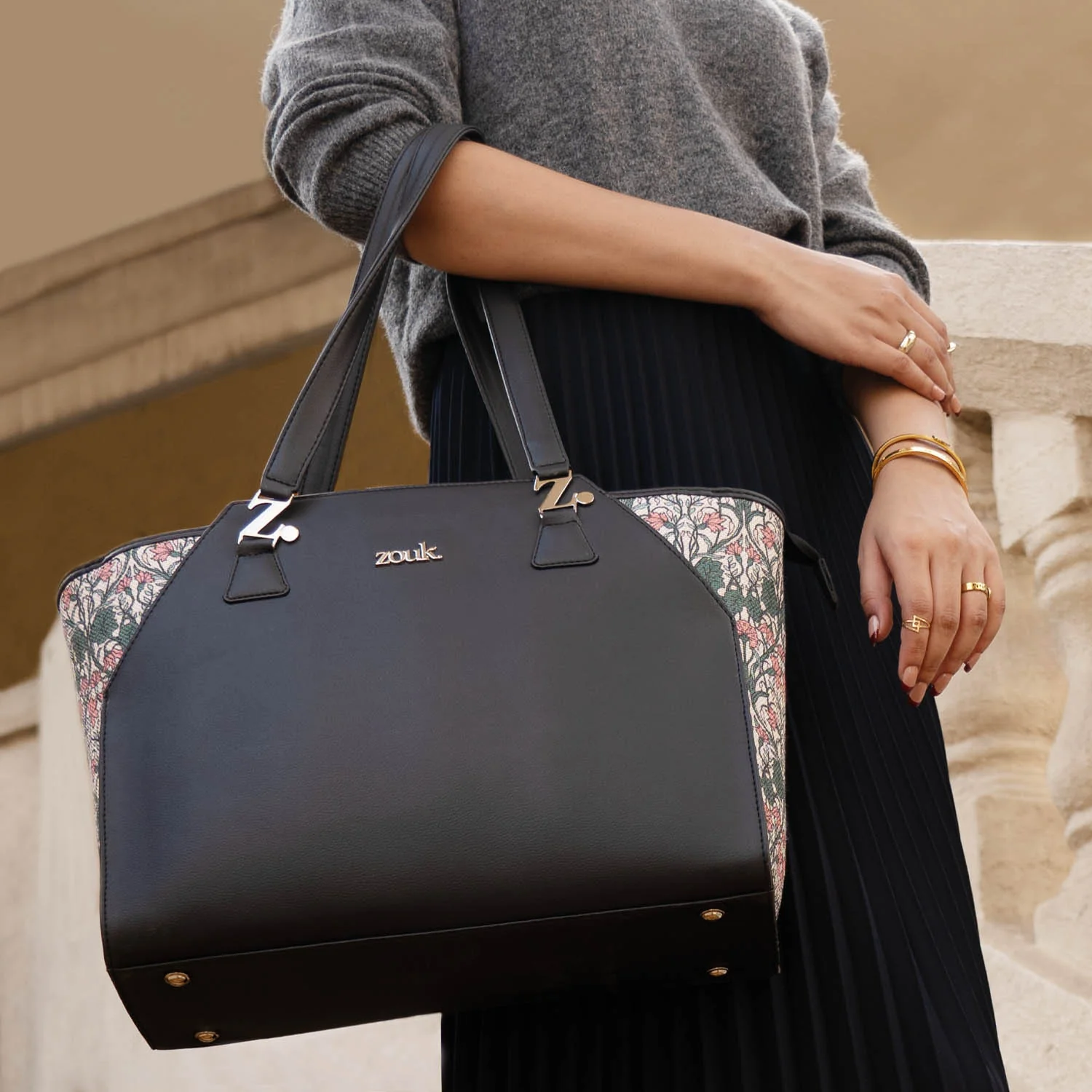 Hooghly Nouveau Classic Business Bag - Image 3