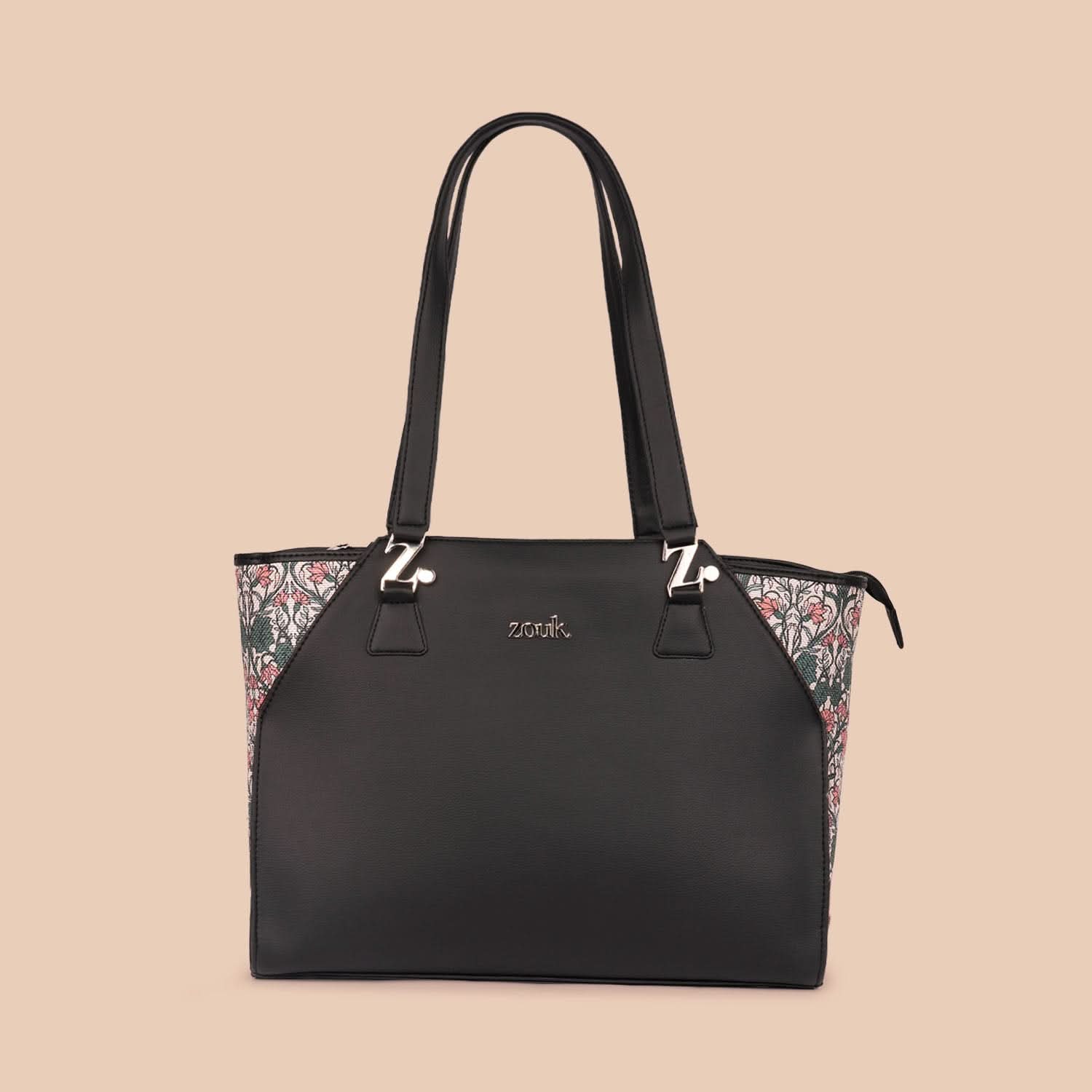 Hooghly Nouveau & Paisley Print - Classic Business Bag & Structured Shoulder Bag Combo - Image 2
