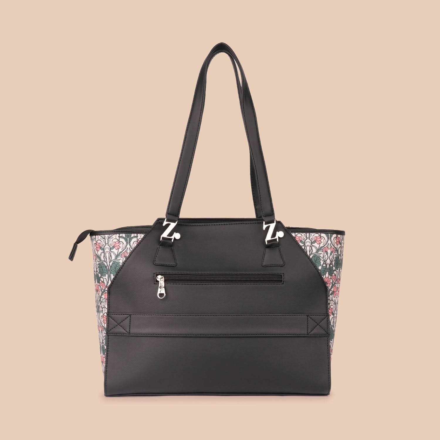 Hooghly Nouveau & Paisley Print - Classic Business Bag & Structured Shoulder Bag Combo - Image 3