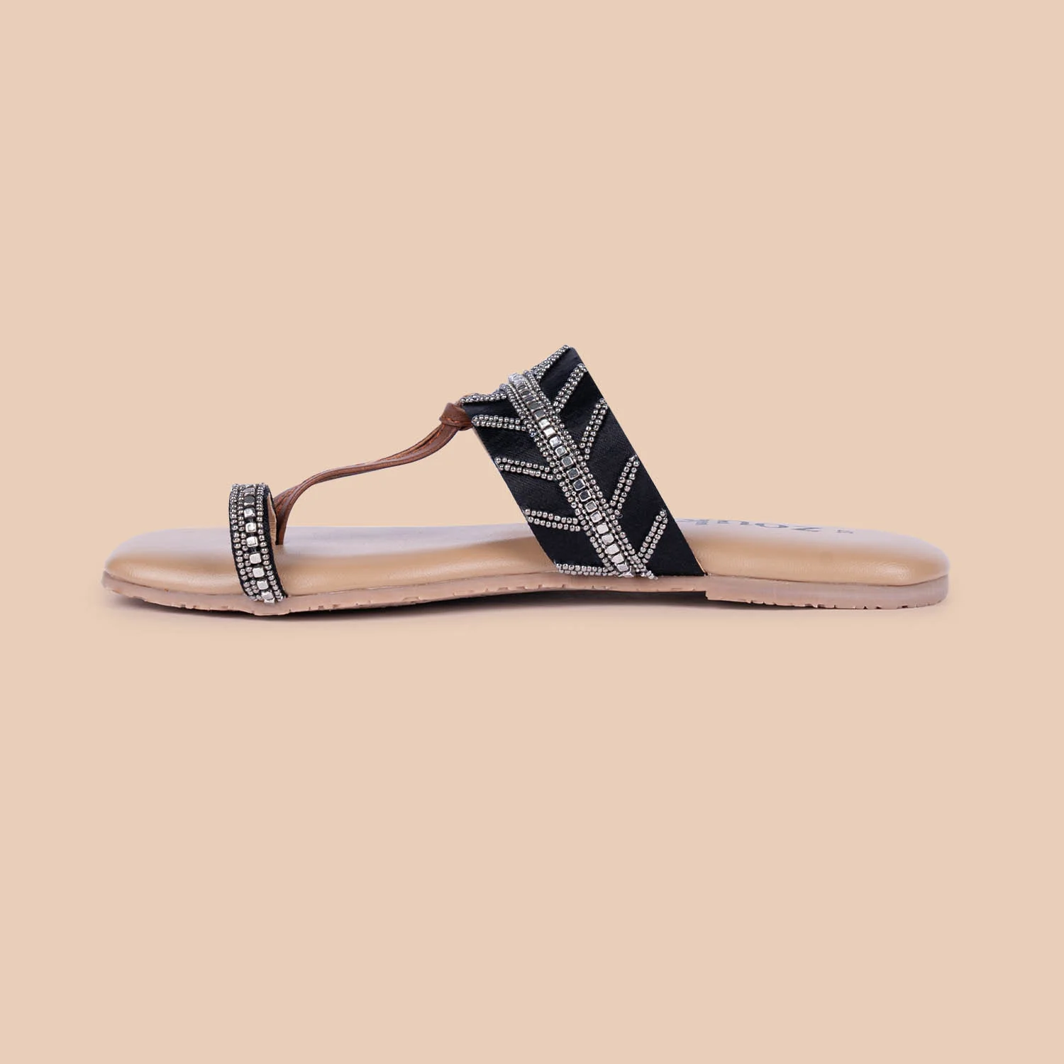 Howrah Bohemian Oxidised Chappal - Image 6