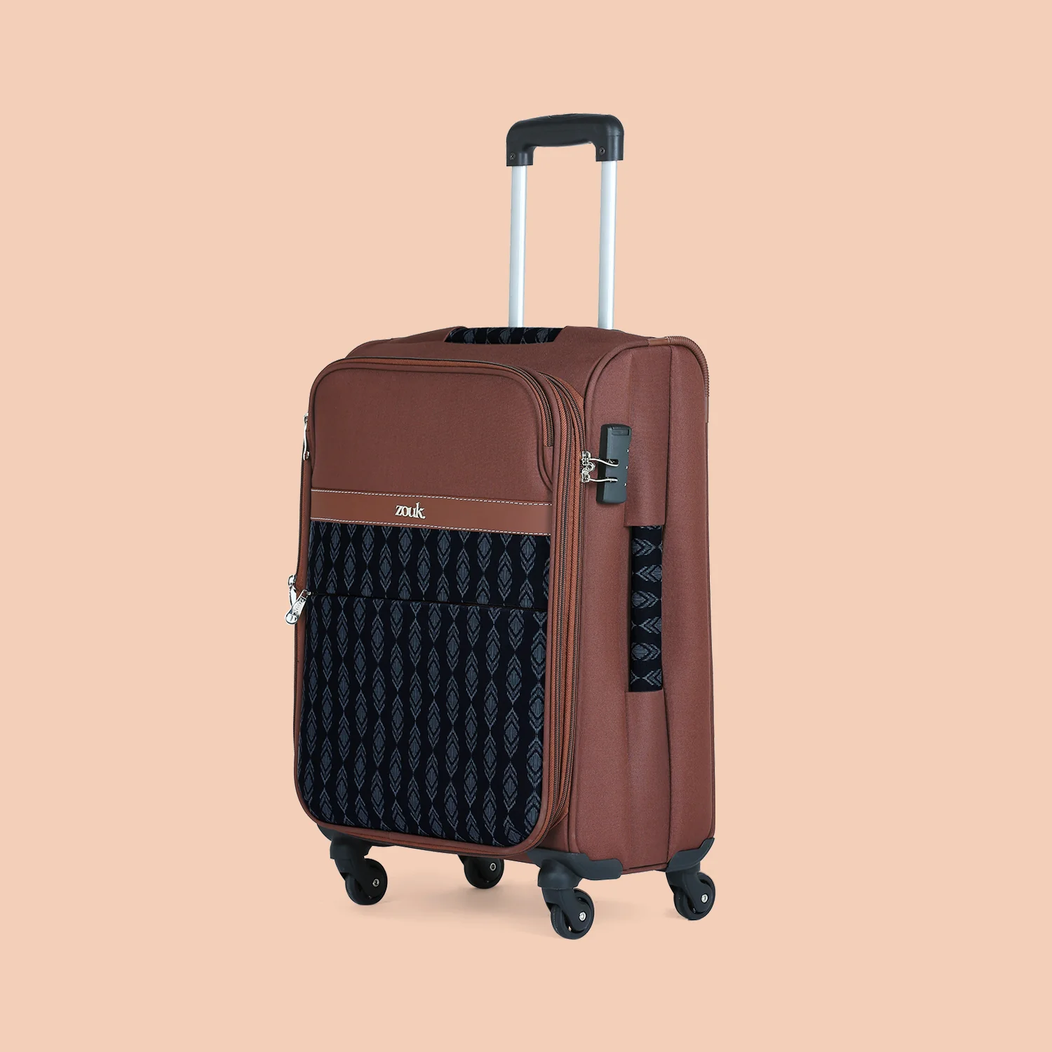 Hyderabad Ikat Avasa Trolley Bag (Cabin) - Image 5