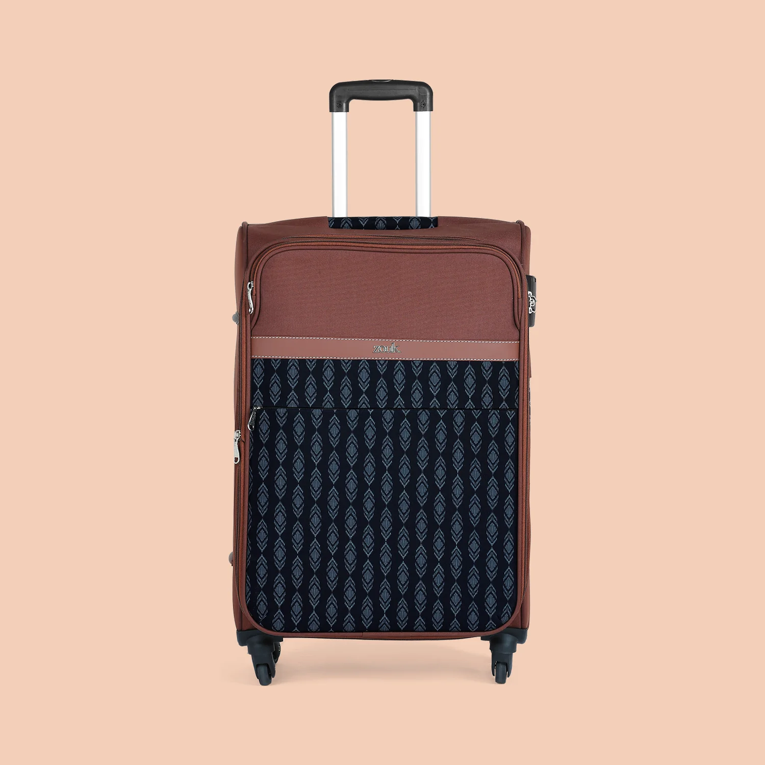 Hyderabad Ikat Avasa Trolley Bag Combo (Cabin & Medium) - Image 2