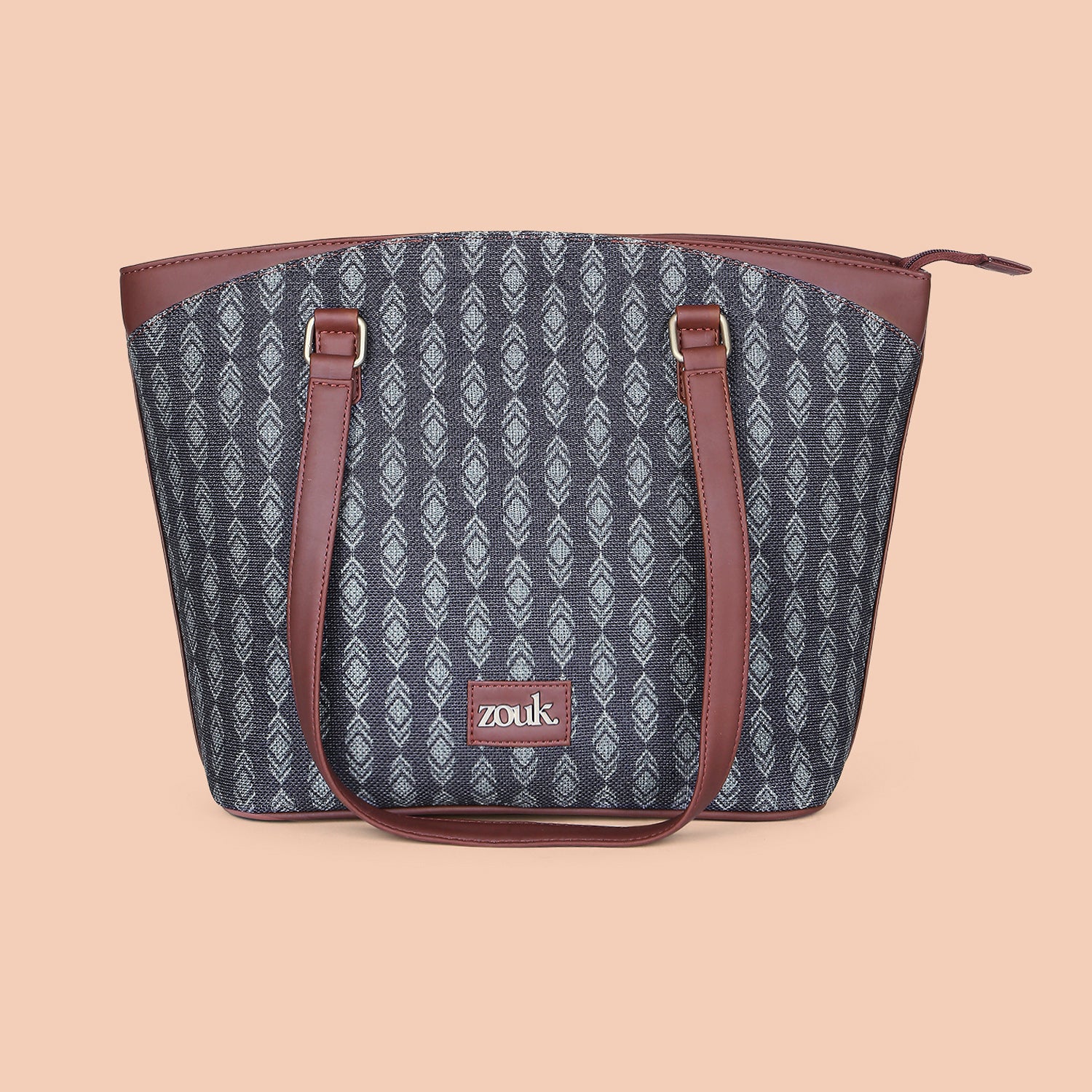 Hyderabad Ikat Classic Travel Tote - Image 3