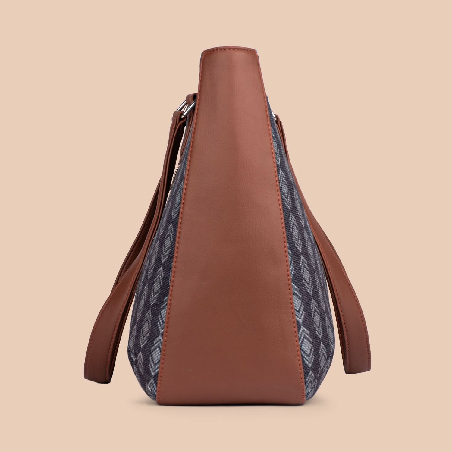 Hyderabad Ikat Getaway Handbag - Image 8