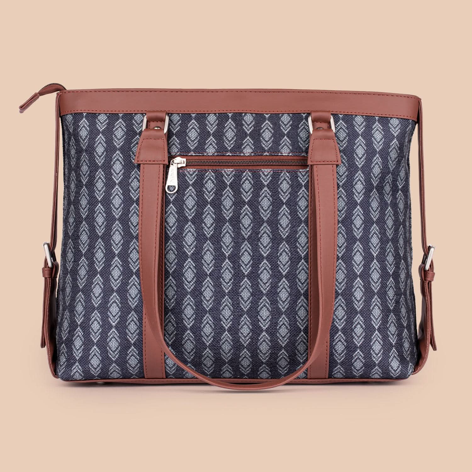 Hyderabad Ikat Women's Office Bag - Image 4