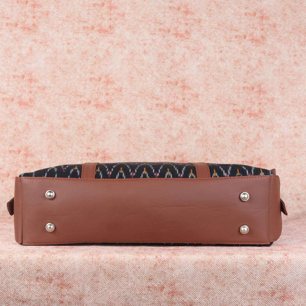 Ikat African Wave - Women's Office Bag & Sling Bag Combo - Image 6