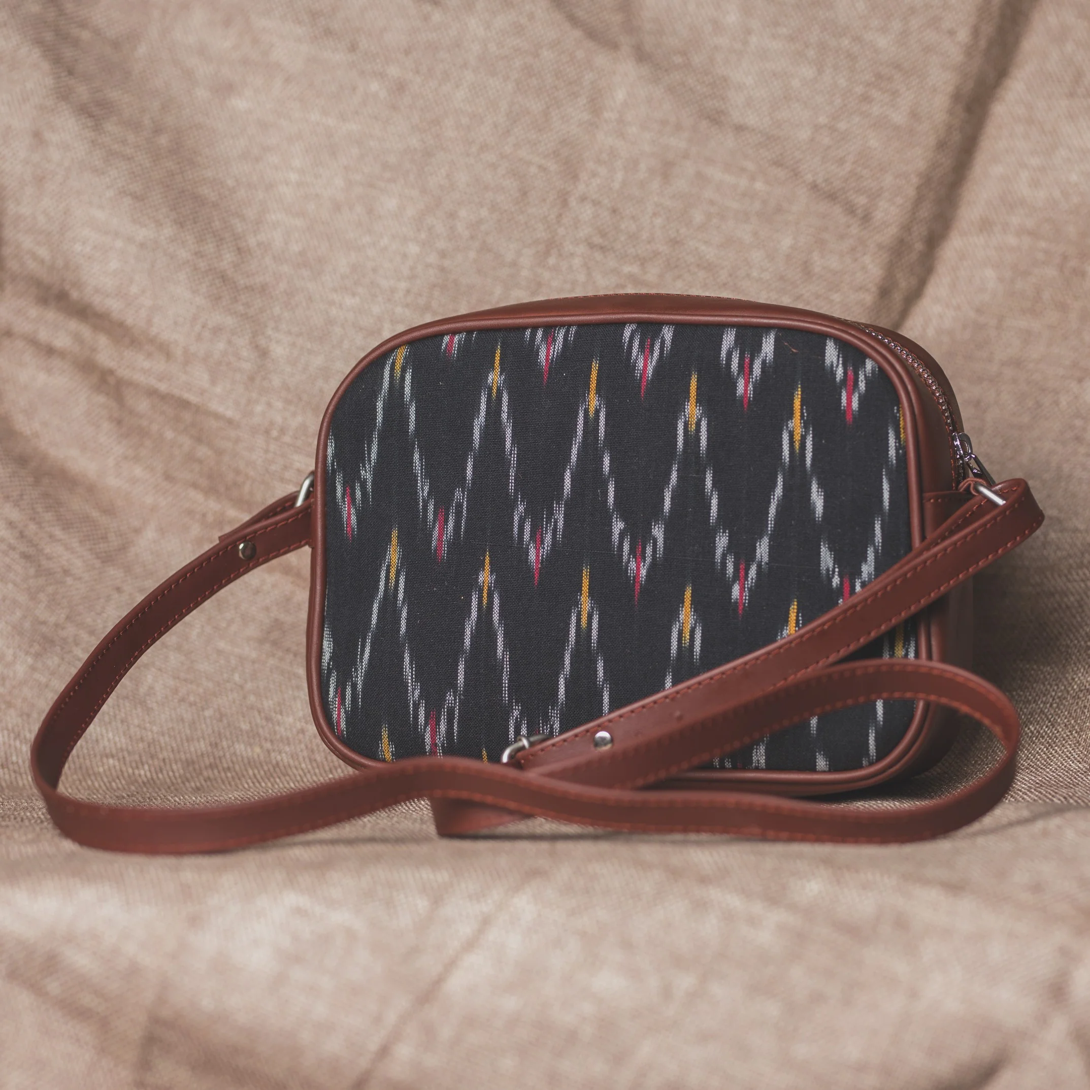 Ikat African Wave - Women's Office Bag & Sling Bag Combo - Image 9