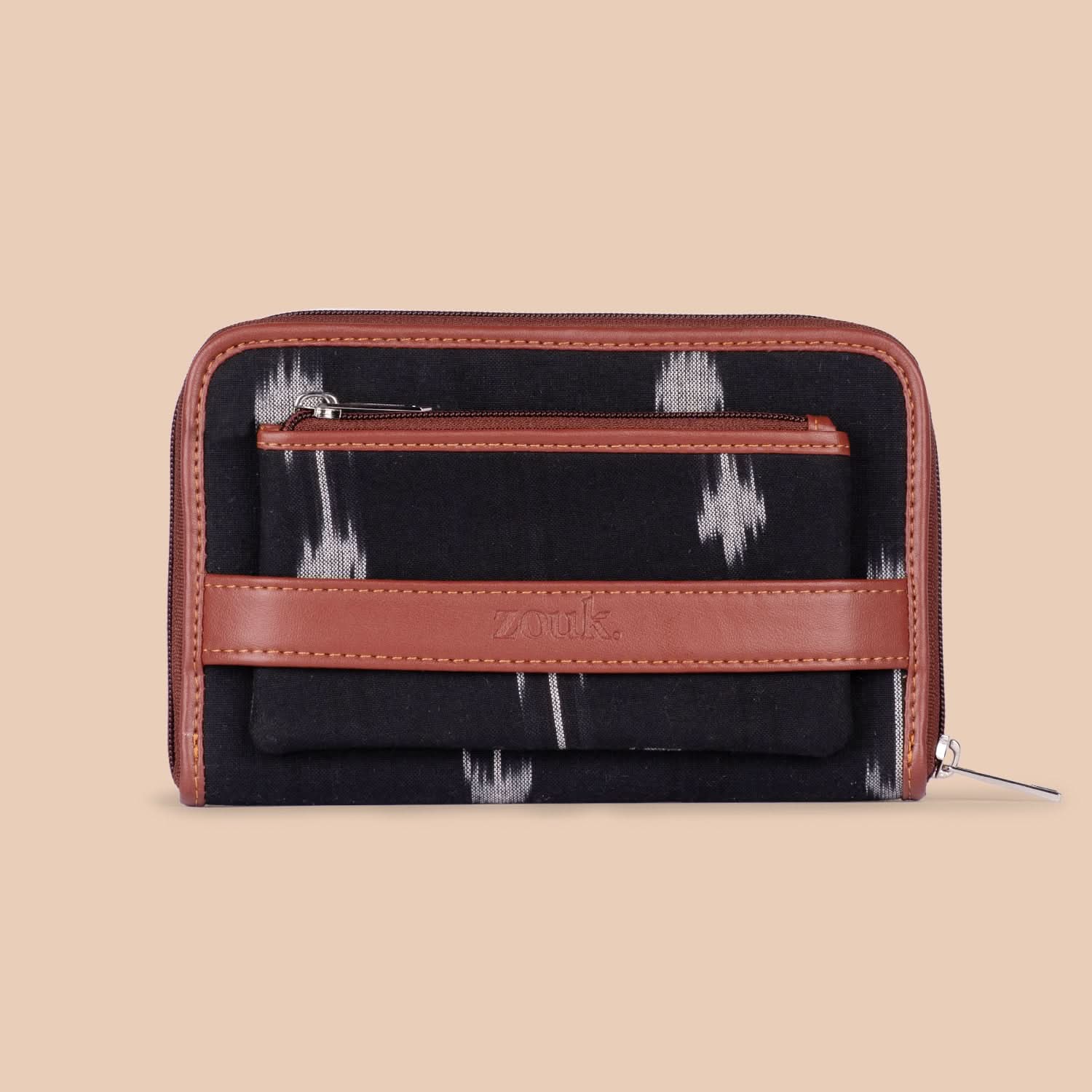 Ikat Arrow Classic Zipper Wallet - Image 3