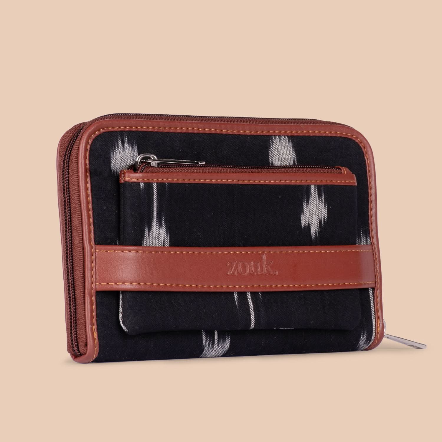 Ikat Arrow Classic Zipper Wallet - Image 5