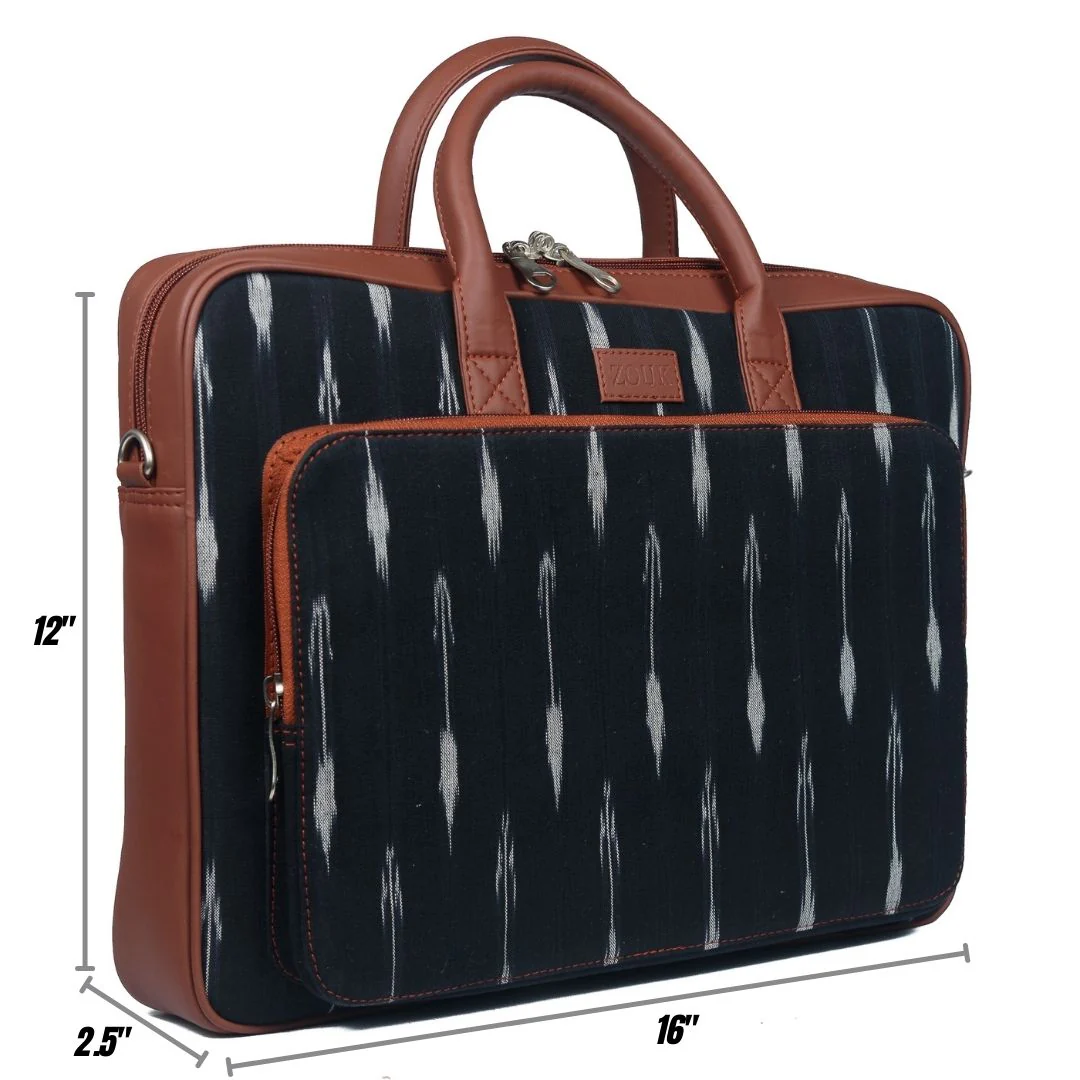 Ikat Arrow Laptop Bag - Image 7